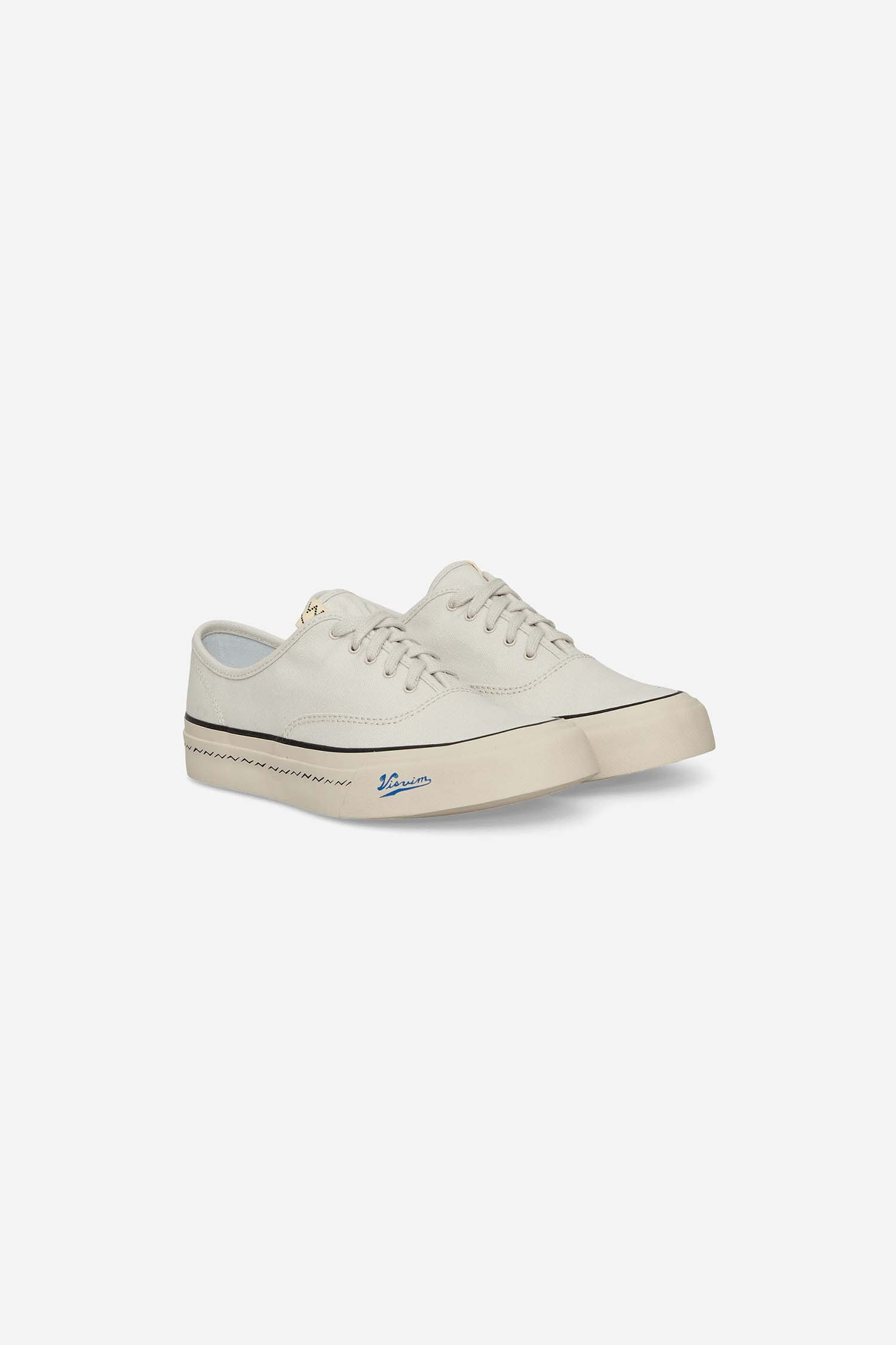 visvim - 스니커즈 - (VISVIM) LOGAN DECK LO SIPE - 0124101001004 WHITE