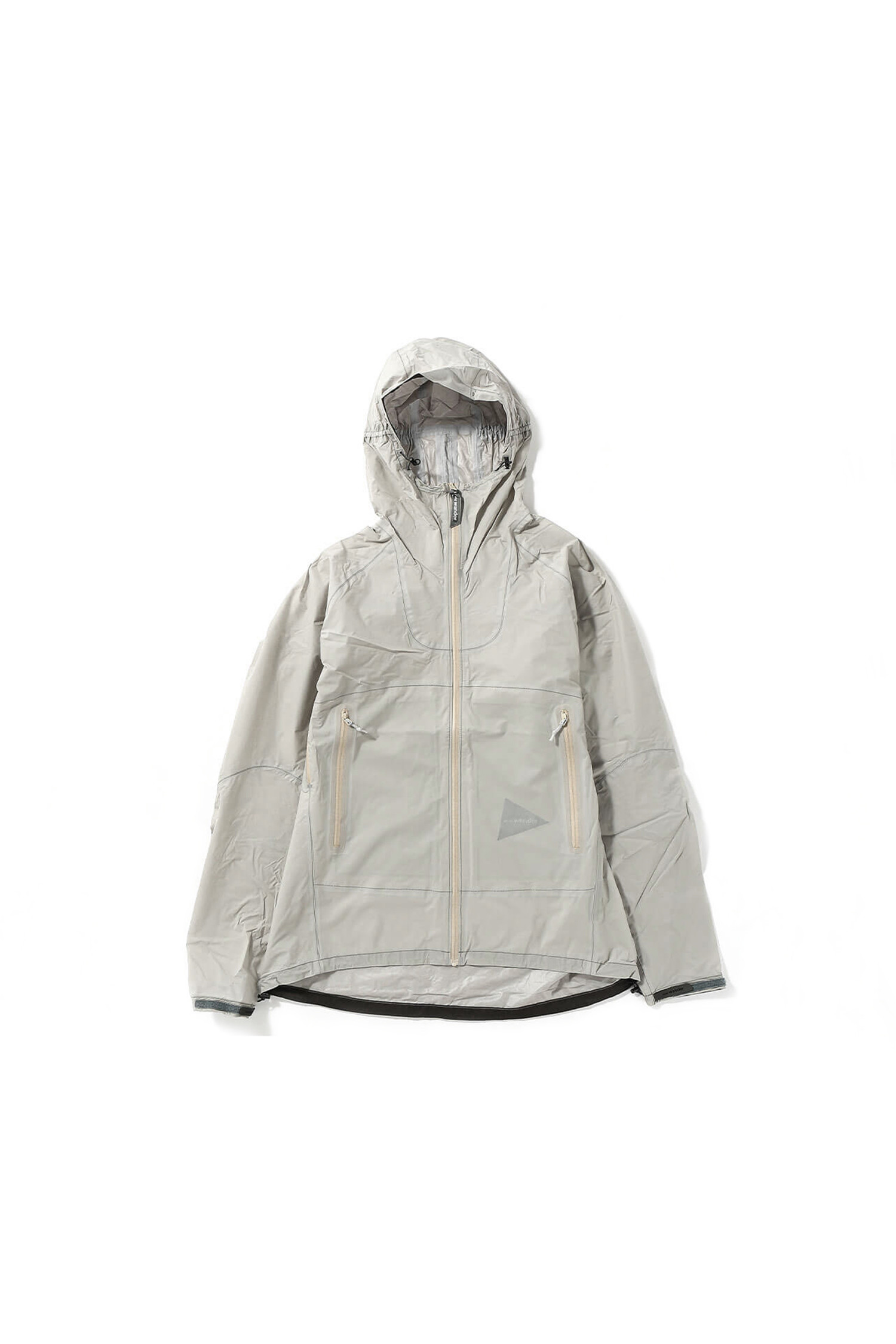 AND WANDER - 고어자켓 - (AND WANDER) 3L UL rain jacket - 5744111103 021 L.GRAY