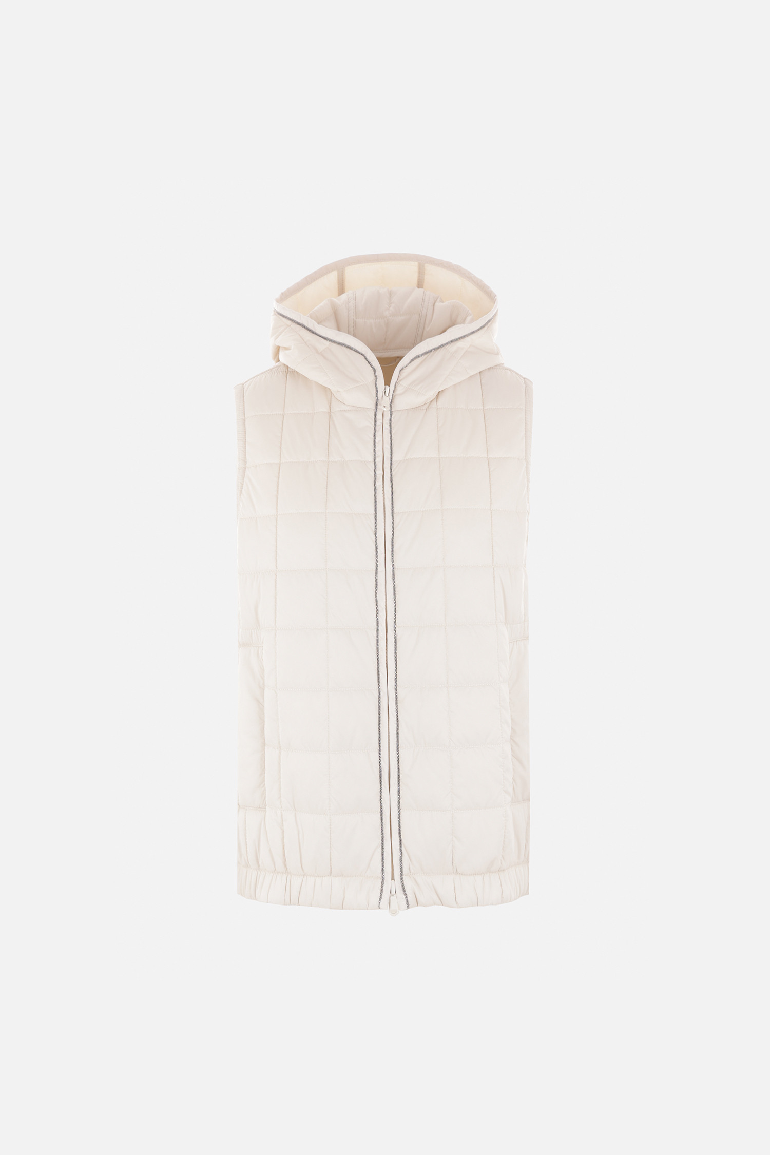 BRUNELLO CUCINELLI - 패딩 - (BRUNELLO CUCINELLI) Knitted outerwear with Padded Jacket - M12705006P C9613 Segale