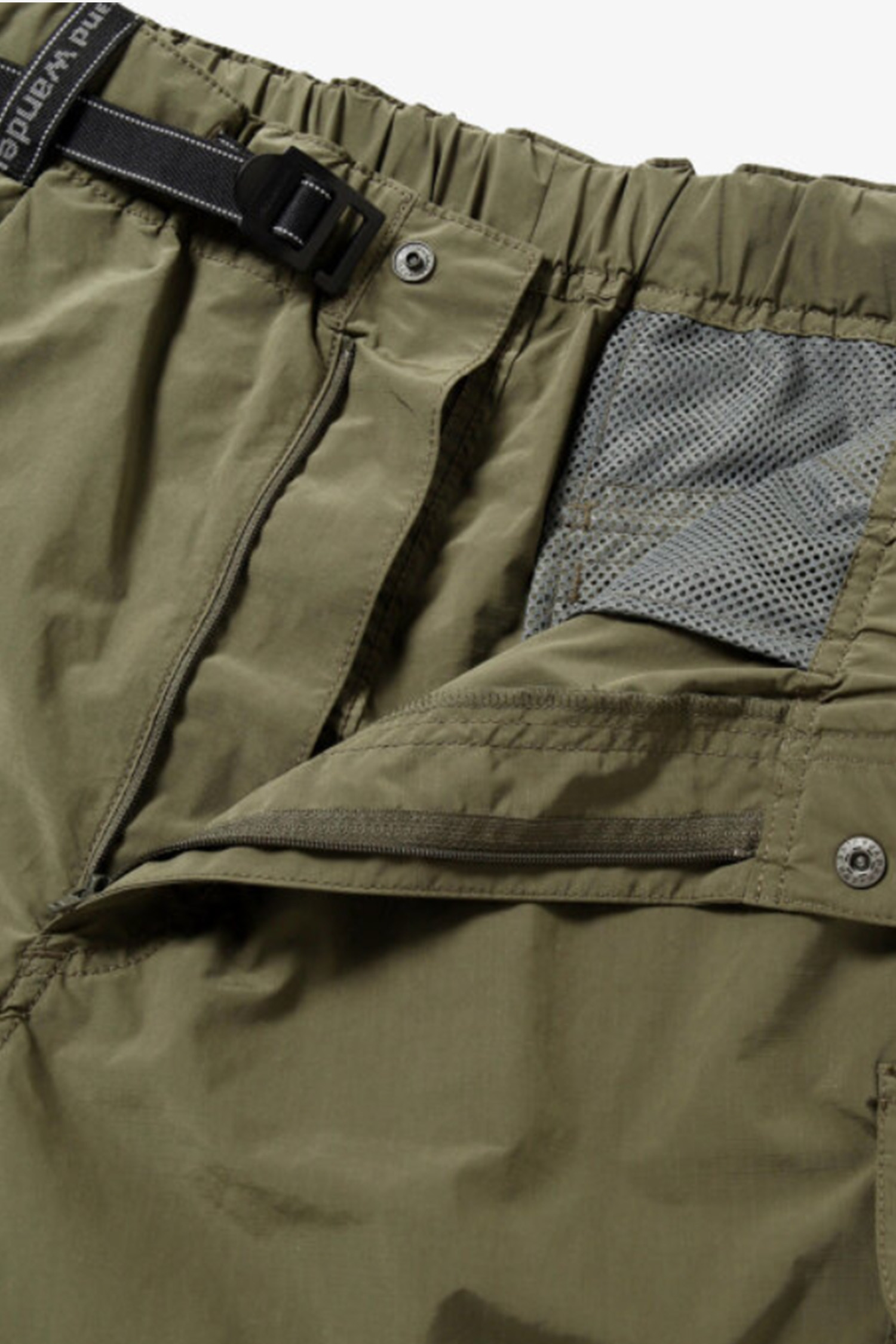 AND WANDER - 하프팬츠 - (AND WANDER) oversized cargo short pants - 5744182170 180 KHAKI