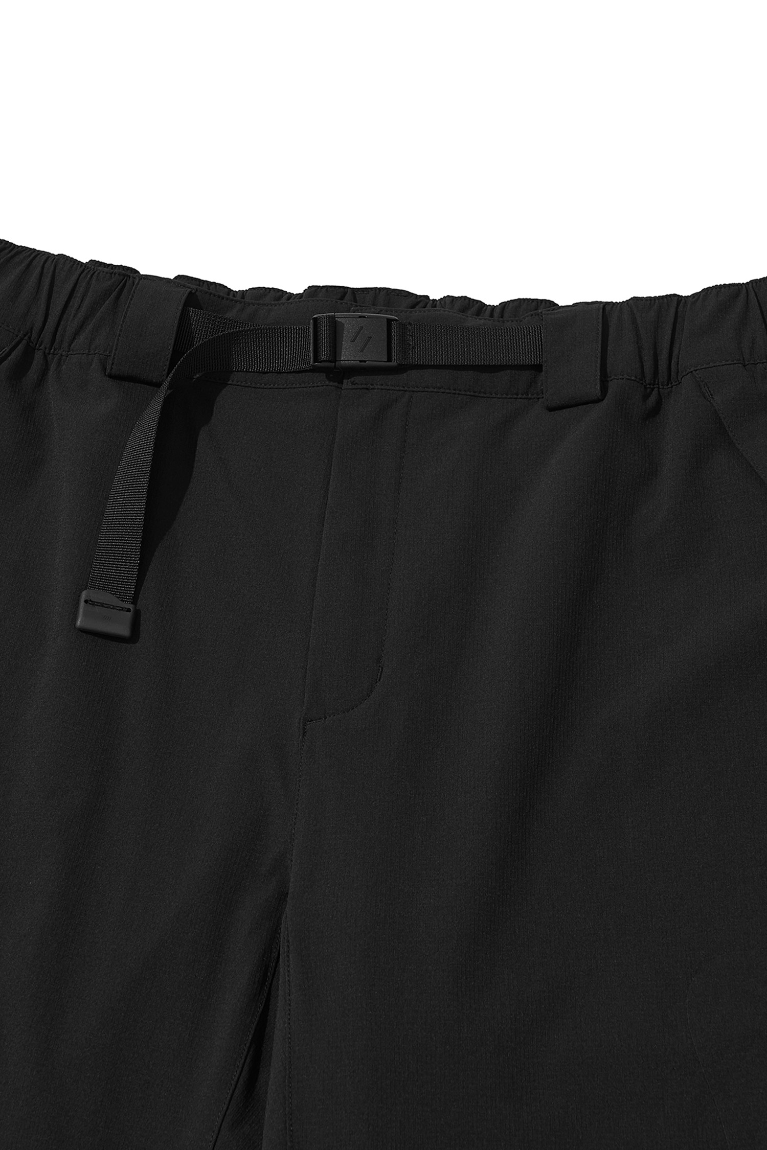 WELTER EXPERIMENT - 롱팬츠 - ATITLAN HEART POCKET HIKE PANTS - WPL029 BLACK