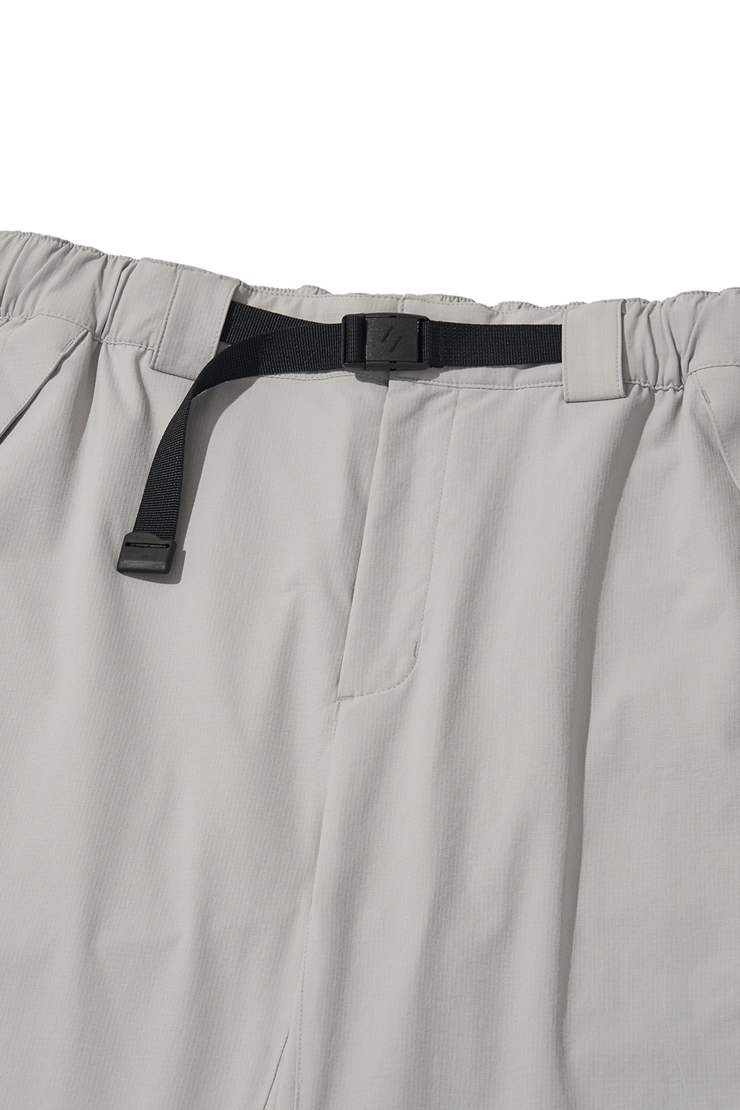 WELTER EXPERIMENT - 롱팬츠 - ATITLAN HEART POCKET HIKE PANTS - WPL030 LIGHT GRAY