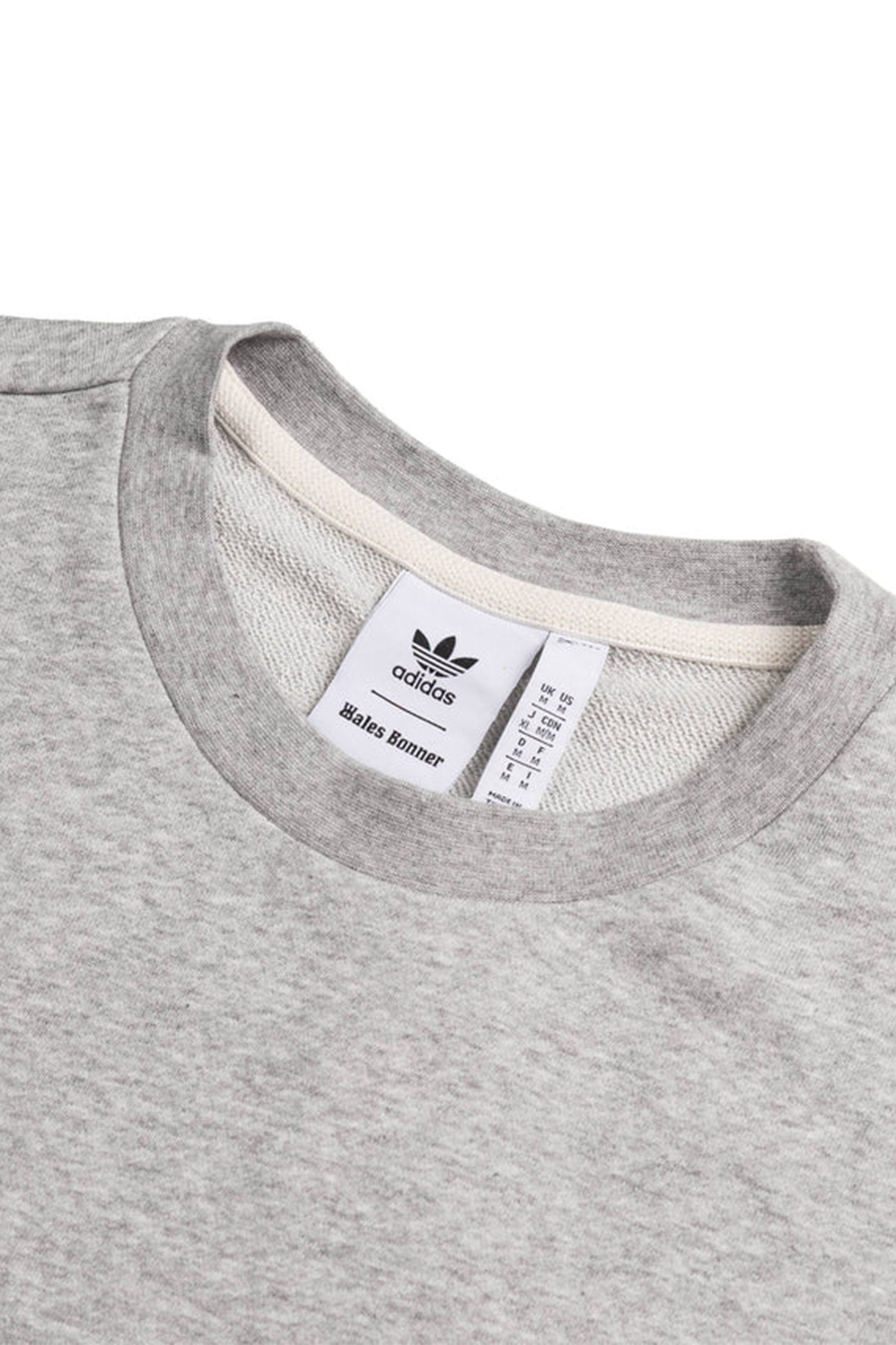 ADIDAS - 긴팔티셔츠 - (ADIDAS X WALES BONNER) LONG SLEEVE CREWNECK TOP - IW1172 Medium Grey Heather