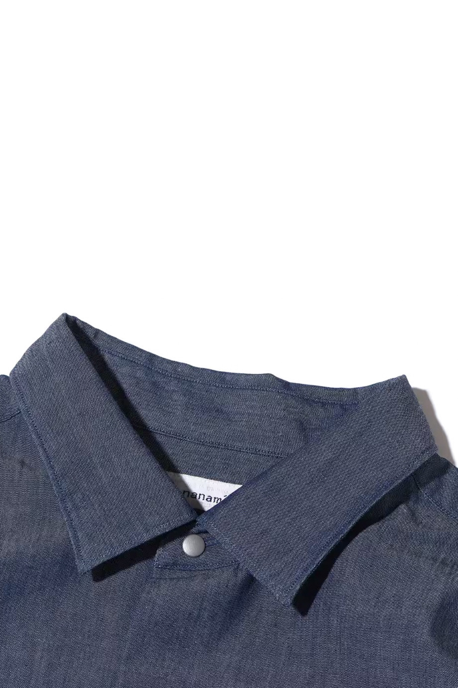 NANAMICA - 긴팔셔츠 - (NANAMICA) Regular Collar Chambray Shirt - SUGF359E ID INDIGO