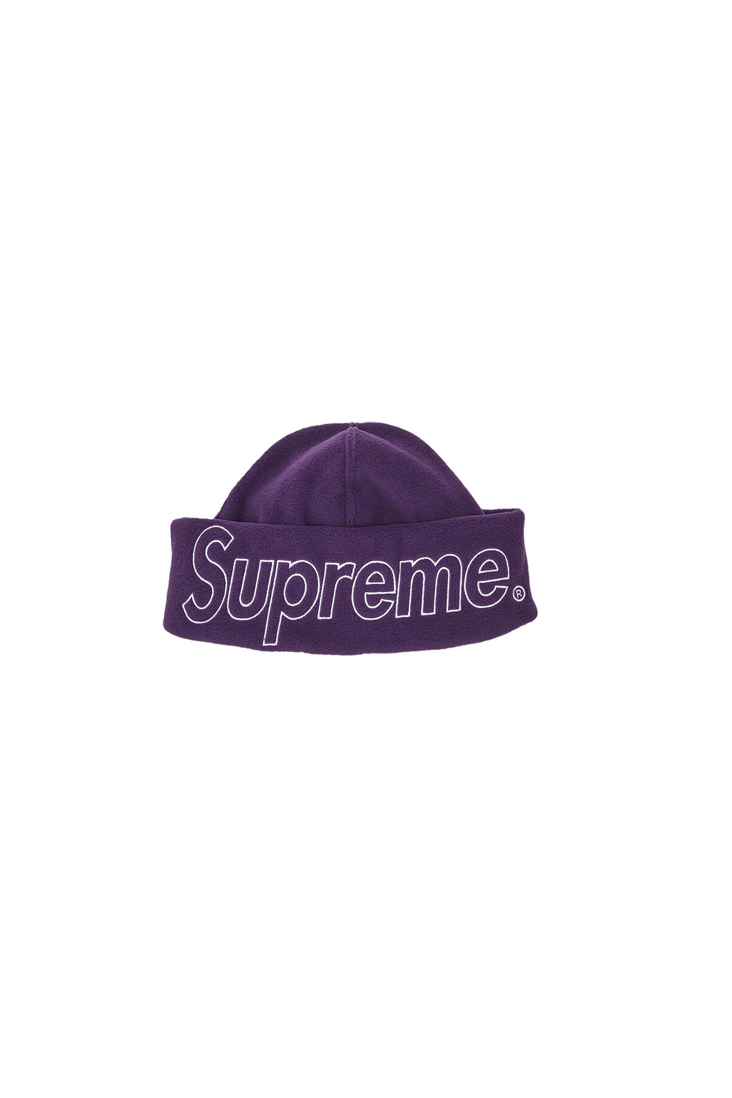 SUPREME - 모자 - (SUPREME) Polartec Beanie - Dark Purple