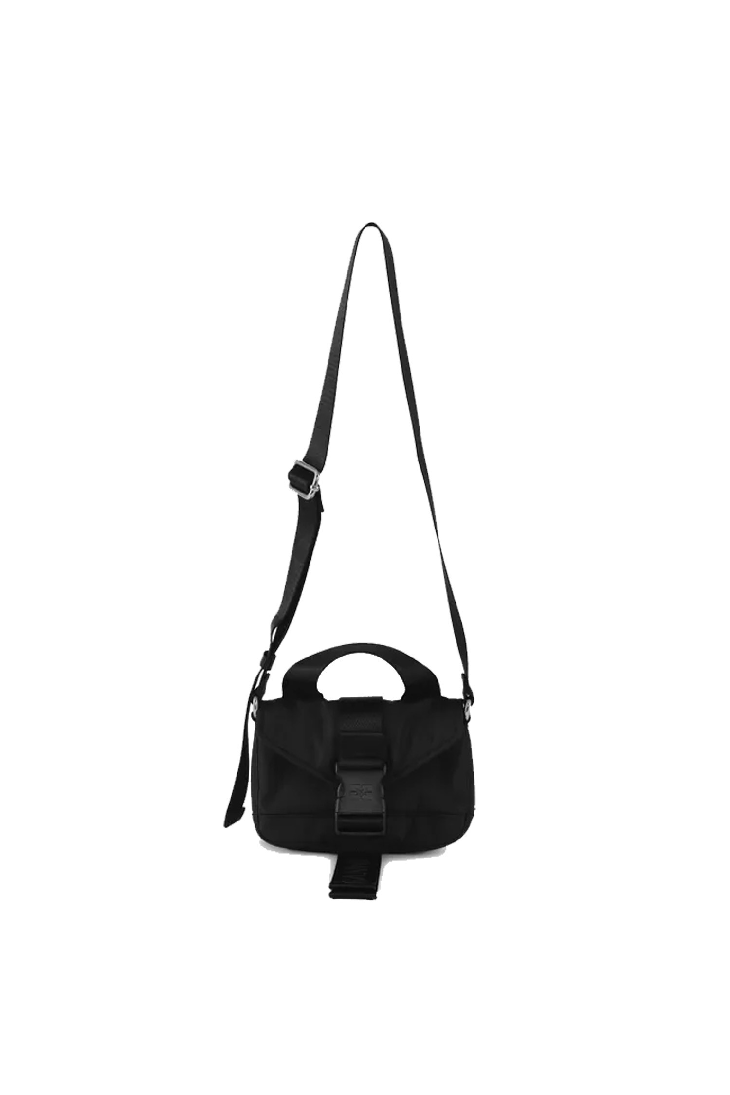 GANNI - 크로스백 - (GANNI) Recycled Tech Mini Satchel - A5228 099 BLACK