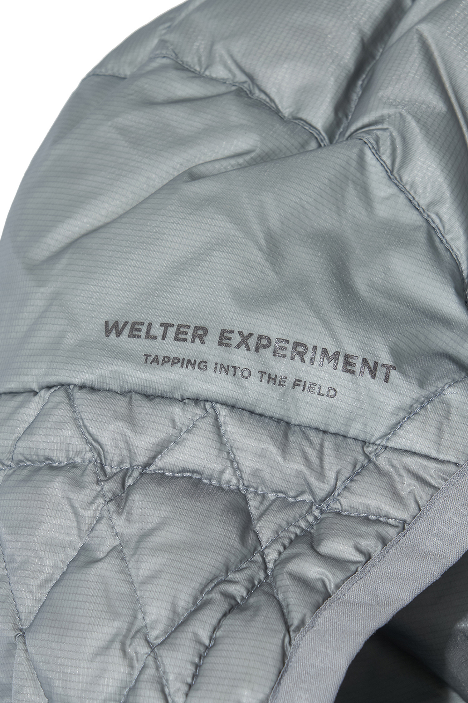 WELTER EXPERIMENT - 다운/패딩 - LAILA STITCH DUCK DOWN JACKET - WOL080 BLUE