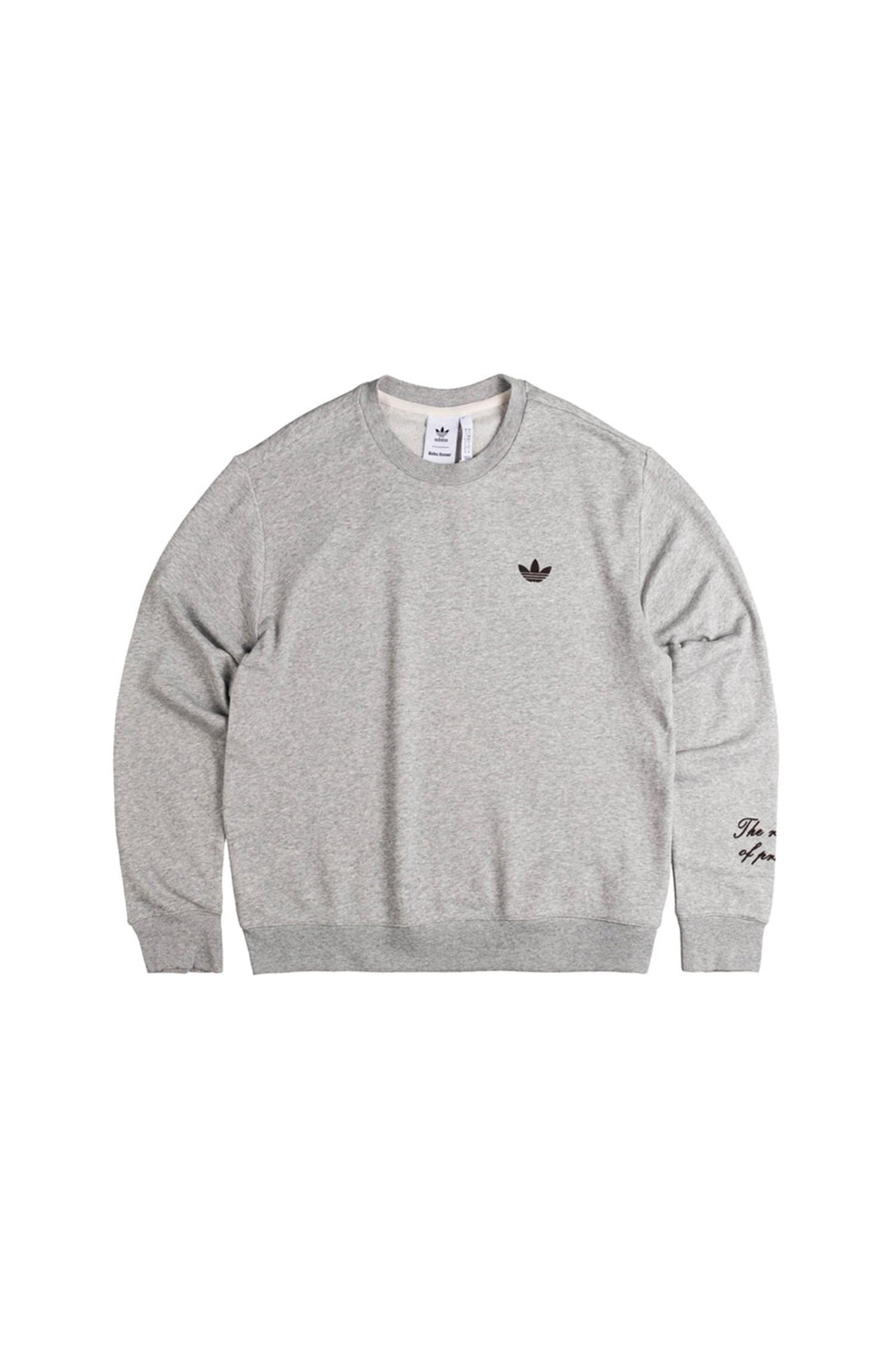 ADIDAS - 긴팔티셔츠 - (ADIDAS X WALES BONNER) LONG SLEEVE CREWNECK TOP - IW1172 Medium Grey Heather