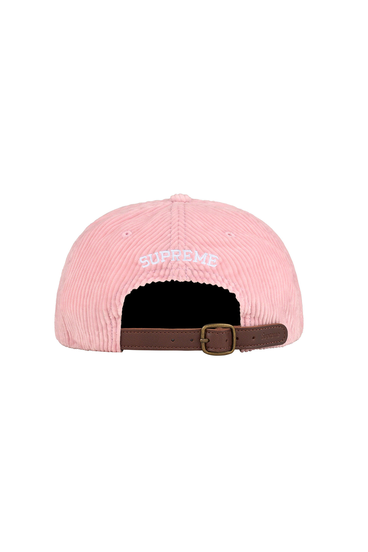 SUPREME - 모자 - (SUPREME) CORDUROY S LOGO 6-PANEL - LIGHT PINK