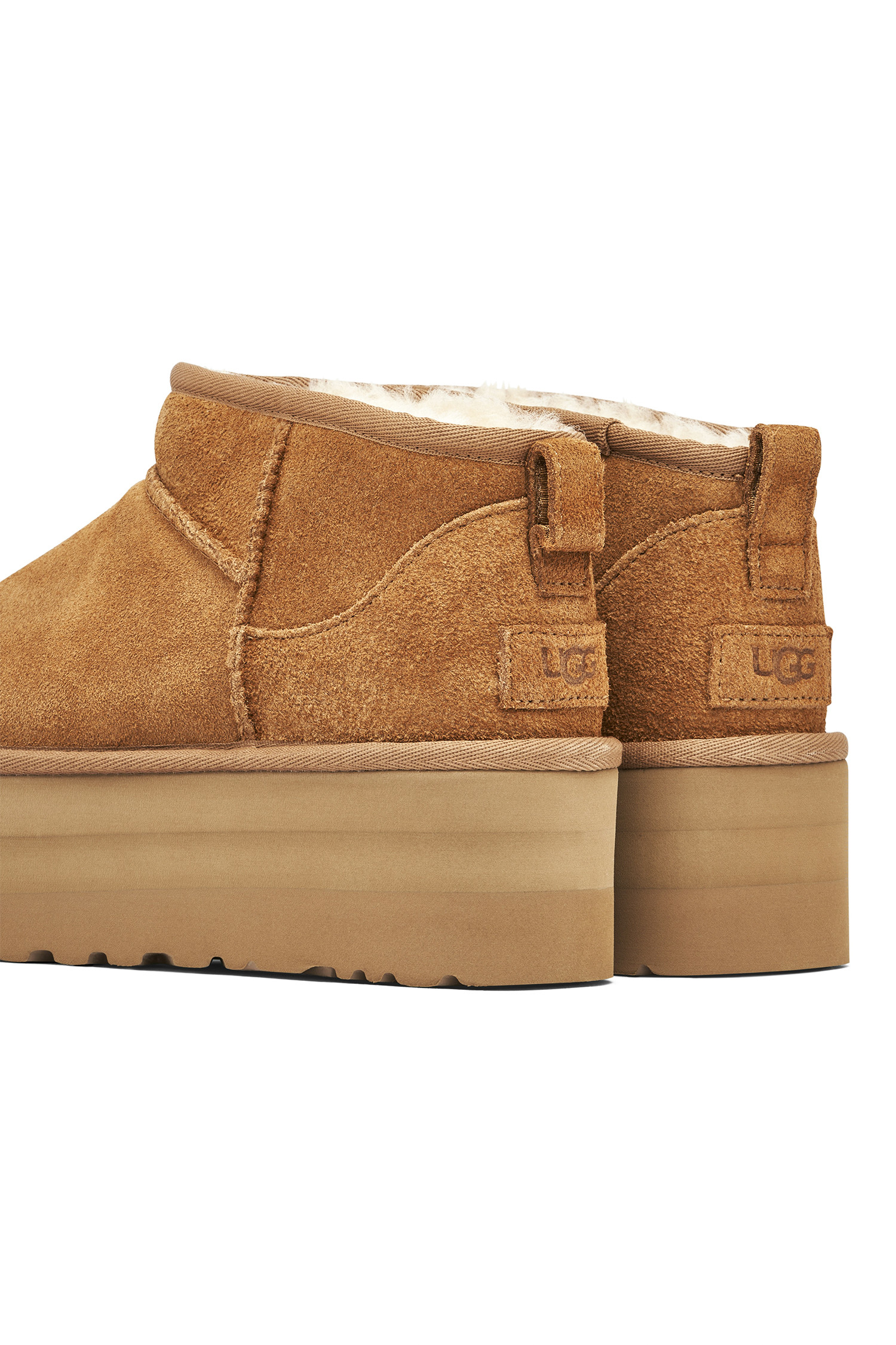 UGG - 부츠/워커 - (UGG) Classic Ultra Mini Platform Boots - 1135092 CHESTNUT