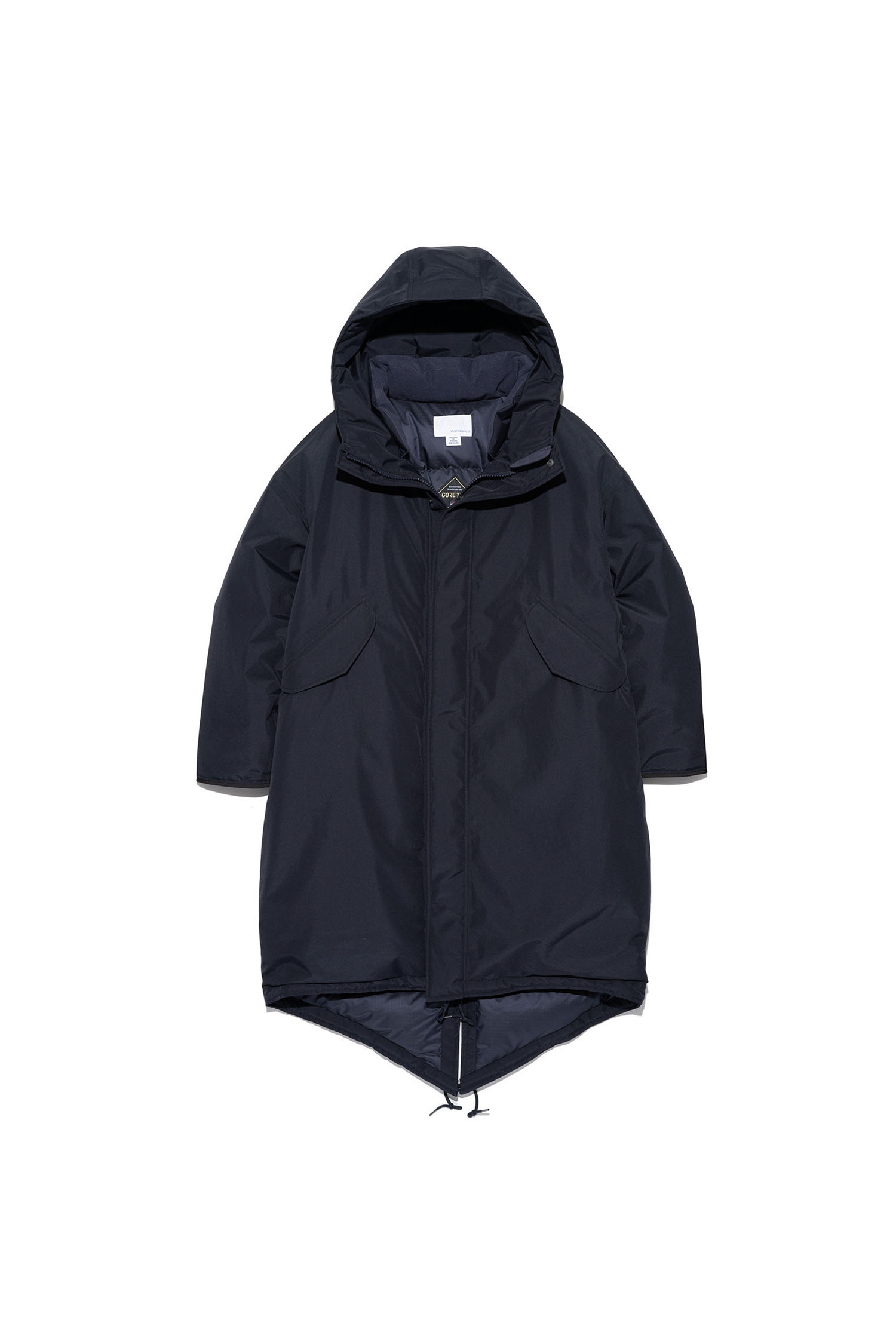 NANAMICA - 다운/패딩 - (NANAMICA) GORE-TEX Long Down Coat - SUBF358E N NAVY