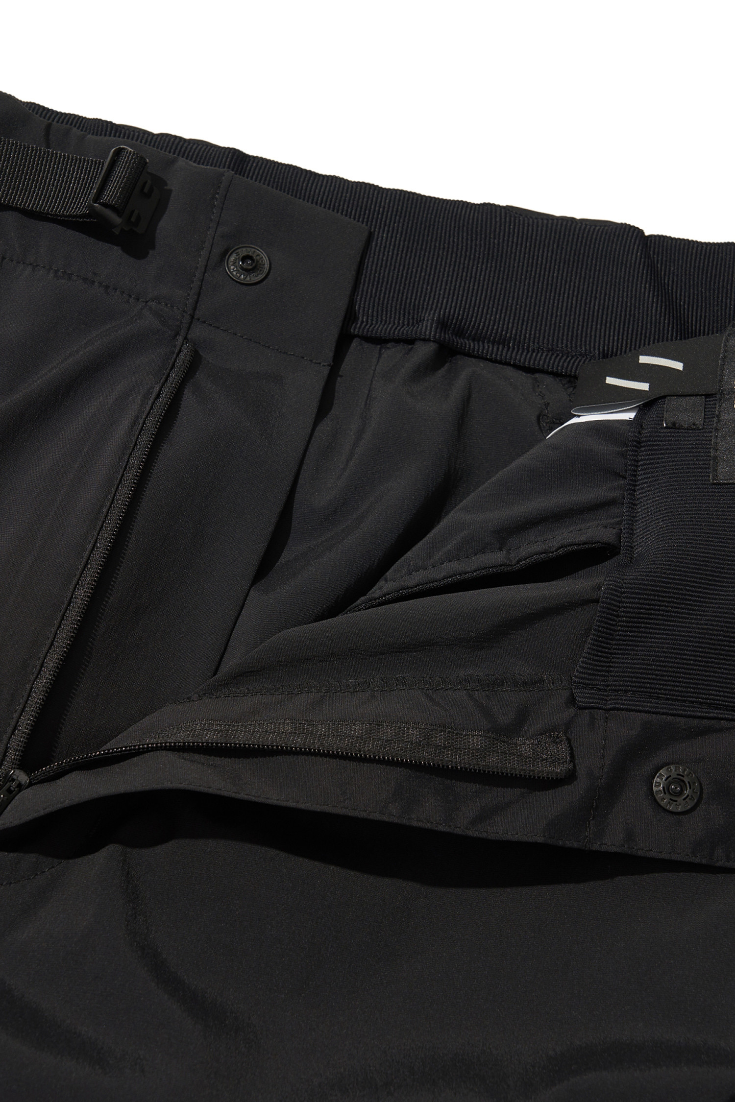 WELTER EXPERIMENT - 롱팬츠 - VENT HIKE PANTS - WPL022 BLACK