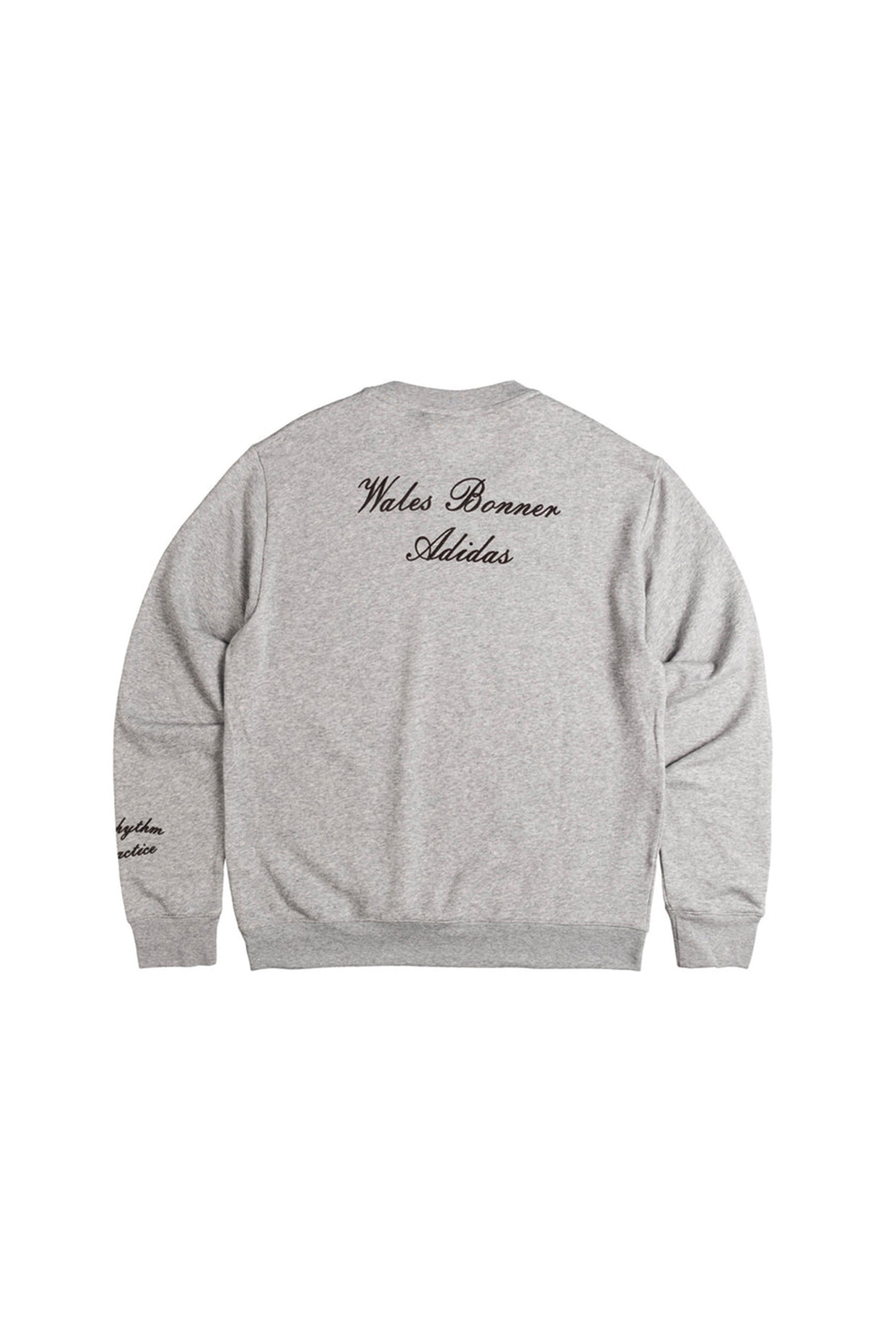 ADIDAS - 긴팔티셔츠 - (ADIDAS X WALES BONNER) LONG SLEEVE CREWNECK TOP - IW1172 Medium Grey Heather