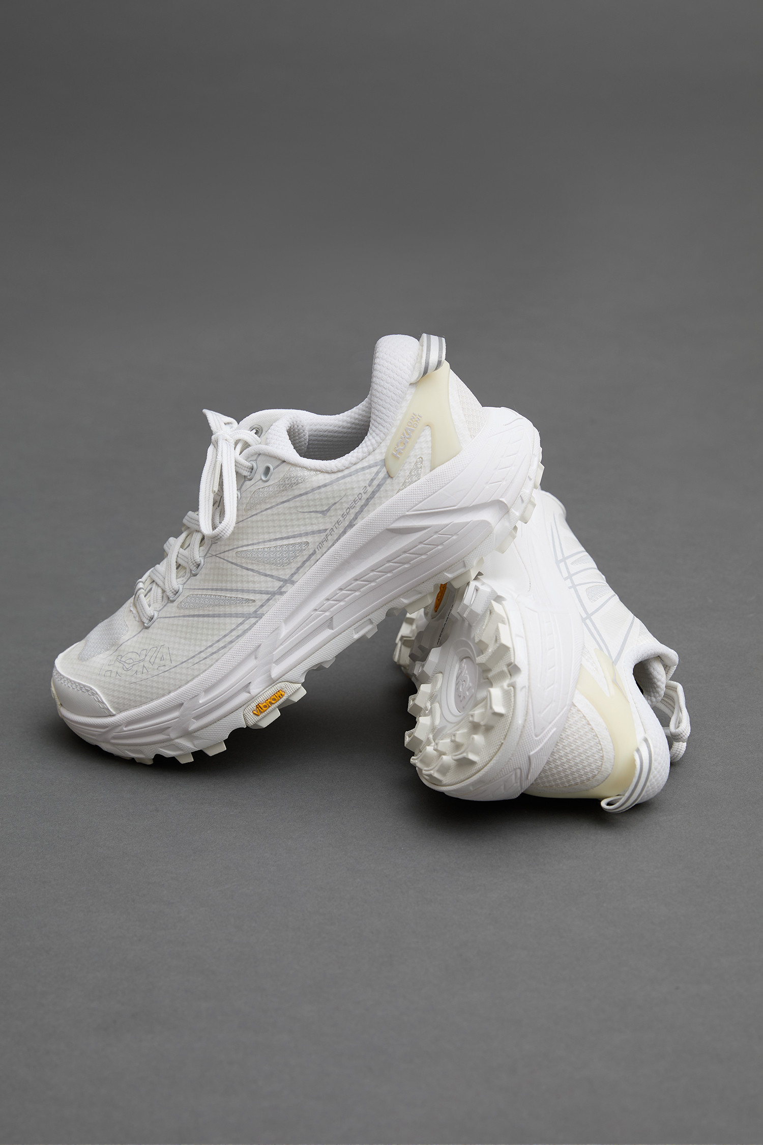 HOKA - 스니커즈 - (HOKA ONE ONE) Mafate Speed 2 - 1126851 WLR White/Lunar Rock