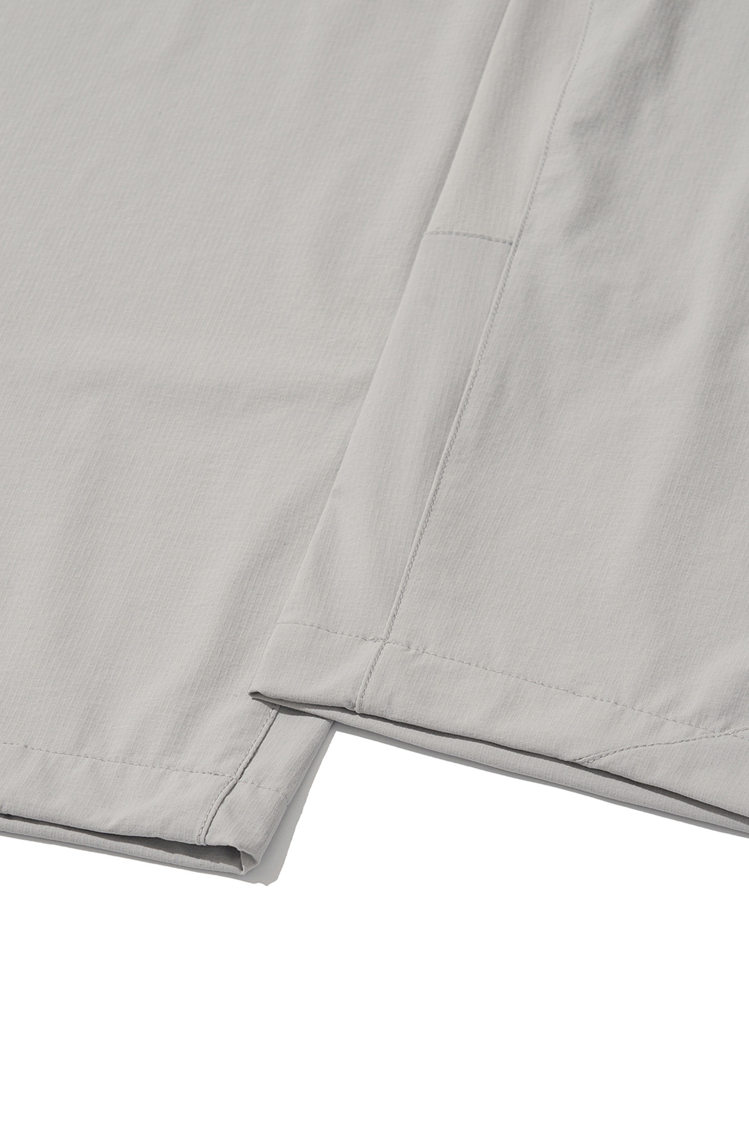 WELTER EXPERIMENT - 롱팬츠 - ATITLAN HEART POCKET HIKE PANTS - WPL030 LIGHT GRAY