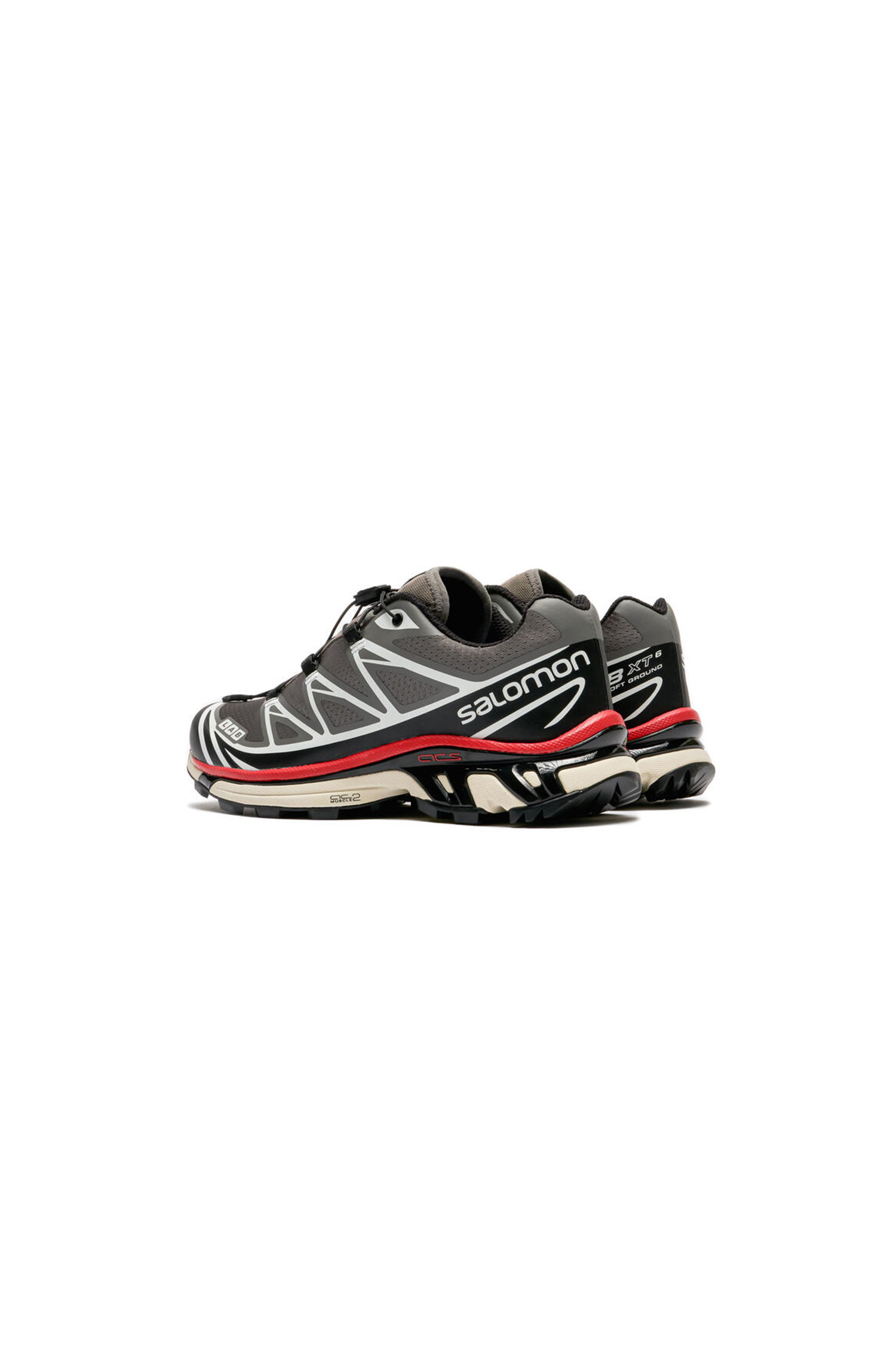 Salomon - 스니커즈 - (SALOMON) XT-6 - L47293200 Pewter/Black/Aurora Red