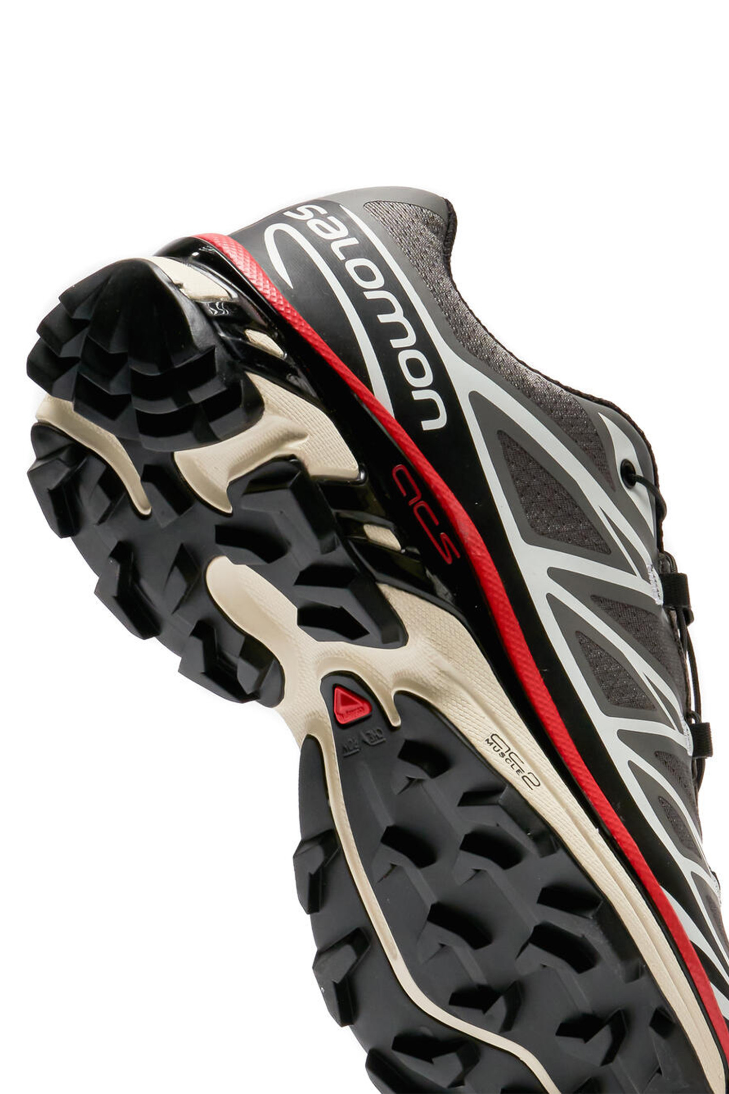 Salomon - 스니커즈 - (SALOMON) XT-6 - L47293200 Pewter/Black/Aurora Red