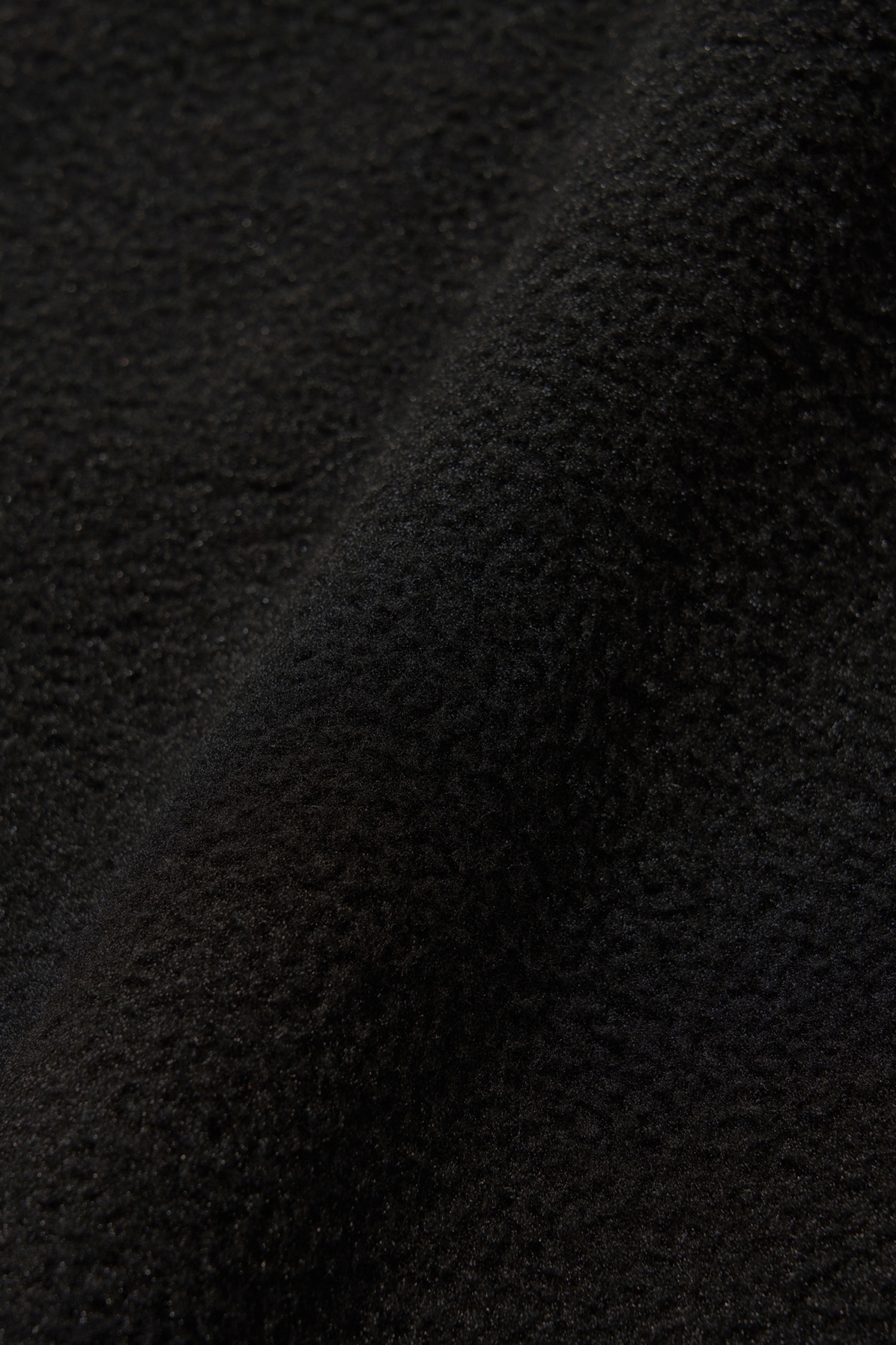 WELTER EXPERIMENT - 고어자켓 - FIELD FLEECE JACKET - WOL046 BLACK