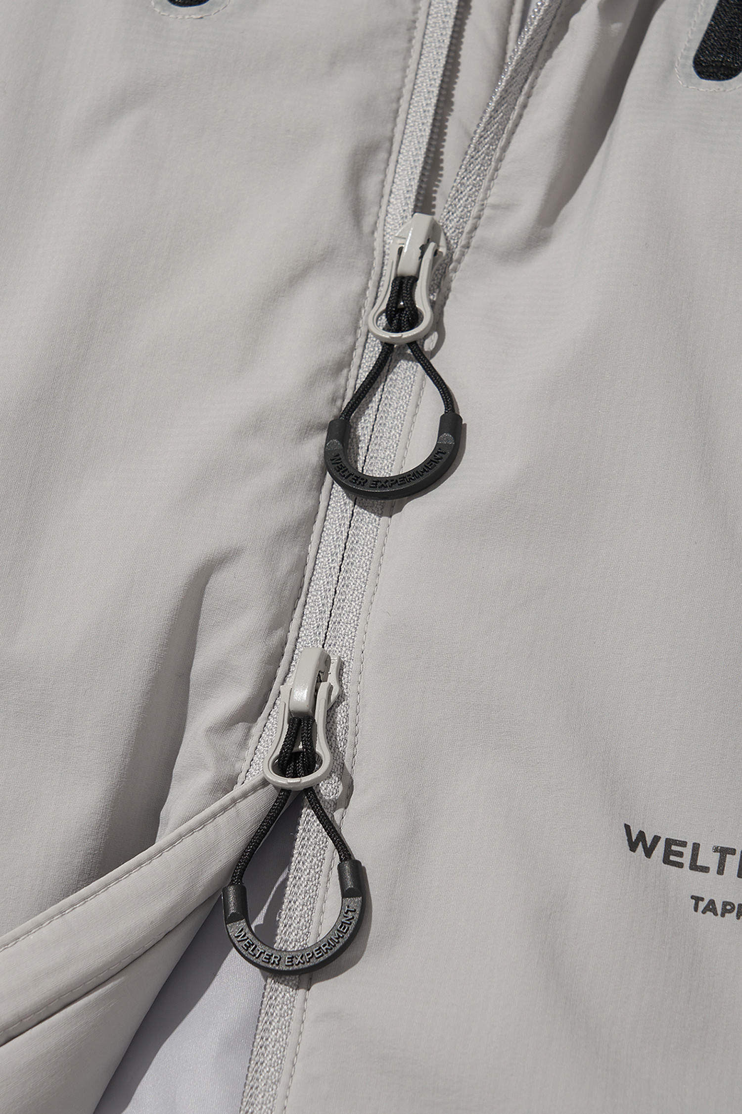 WELTER EXPERIMENT - 고어자켓 - REFLECTIVE STITCH PRIMALOFT INSULATION JACKET - WOL086 LIGHT GRAY