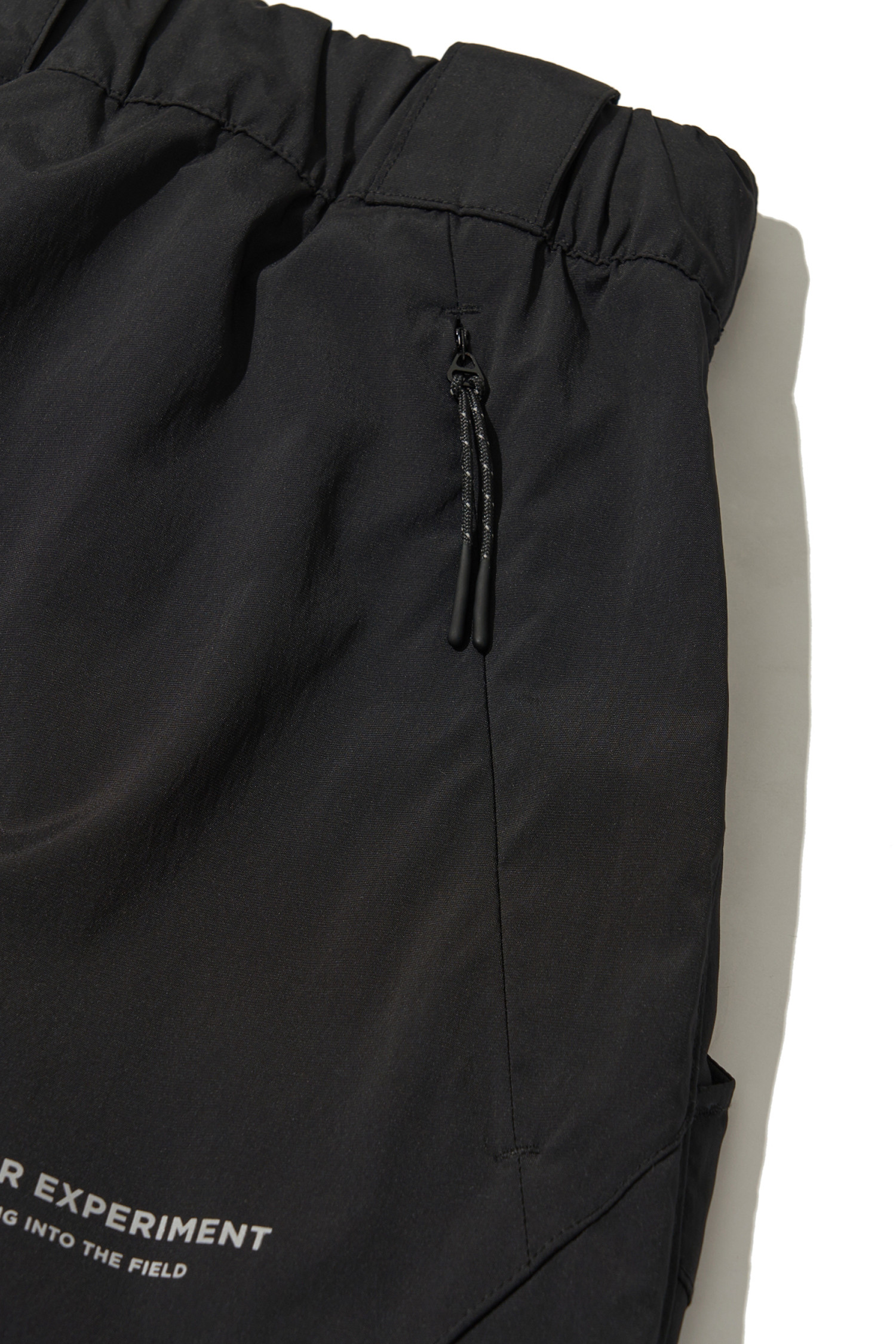 WELTER EXPERIMENT - 롱팬츠 - VENT HIKE PANTS - WPL022 BLACK