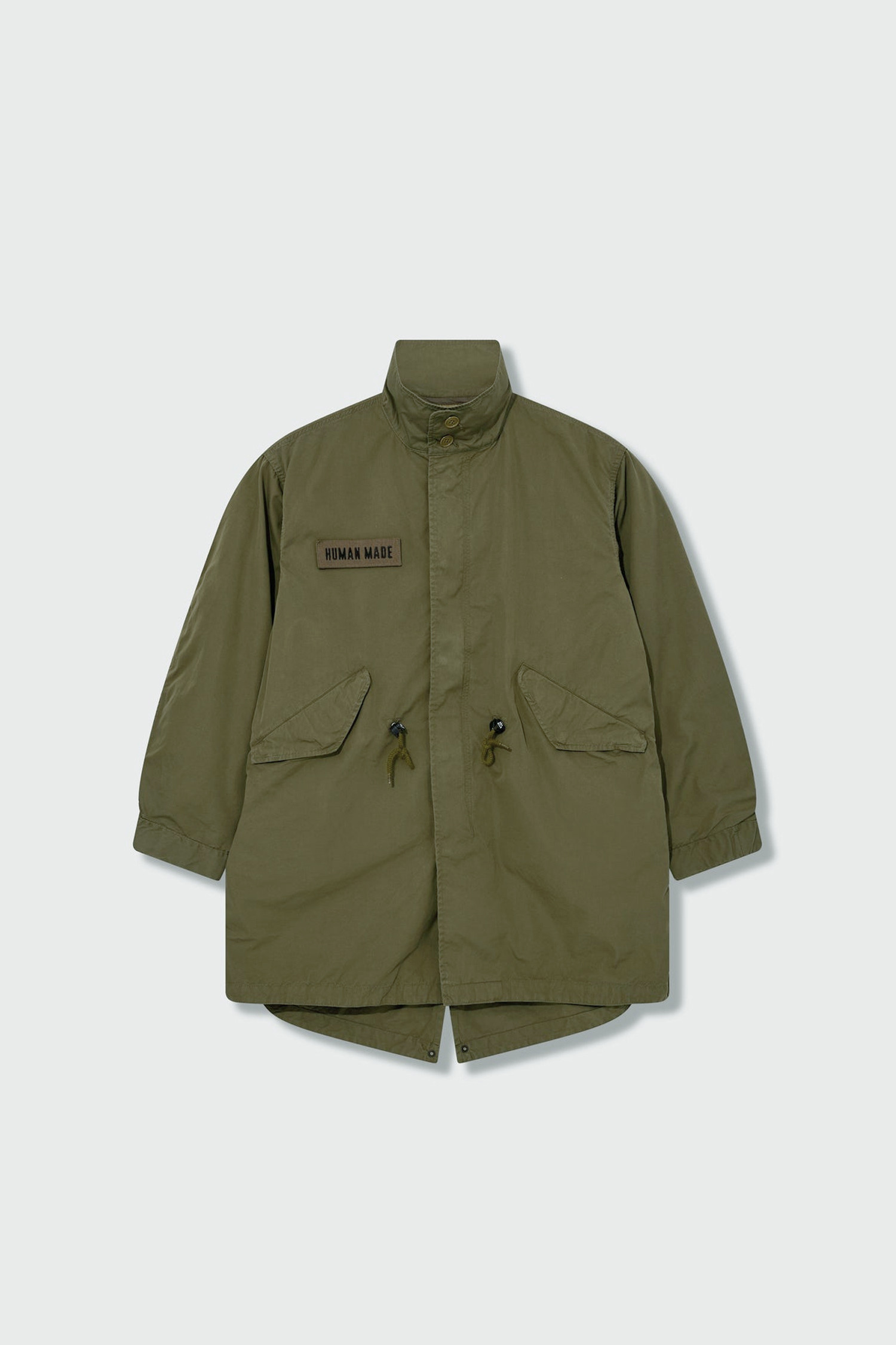 (HUMAN MADE) FISHTAIL COAT - HM27JK002 OLIVE DRAB