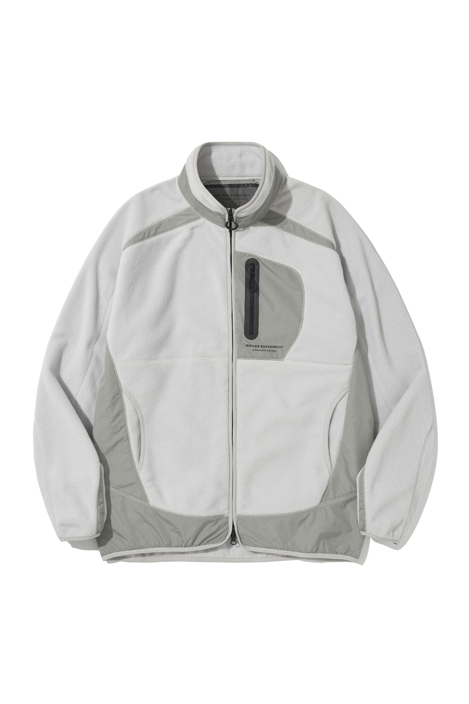 FIELD FLEECE JACKET - WOL045 LIGHT GRAY