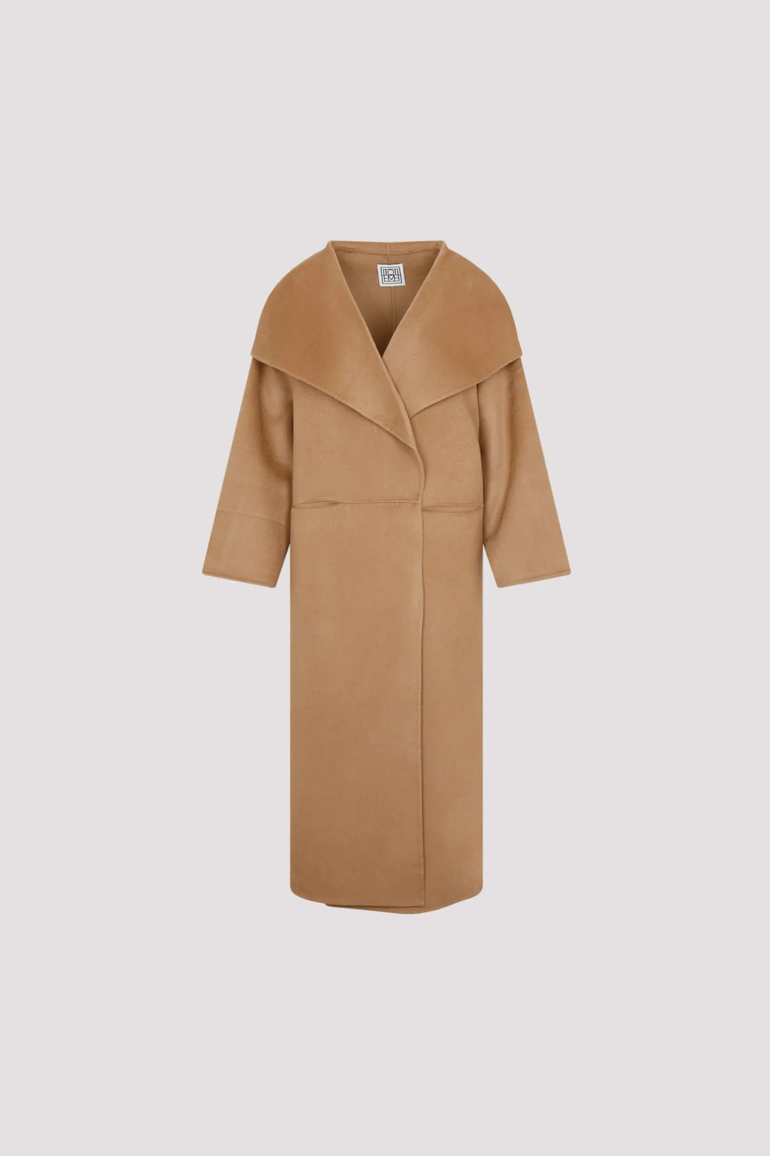 (TOTEME) Signature Wool Cashmere Coat - 211110717  835 CAMEL