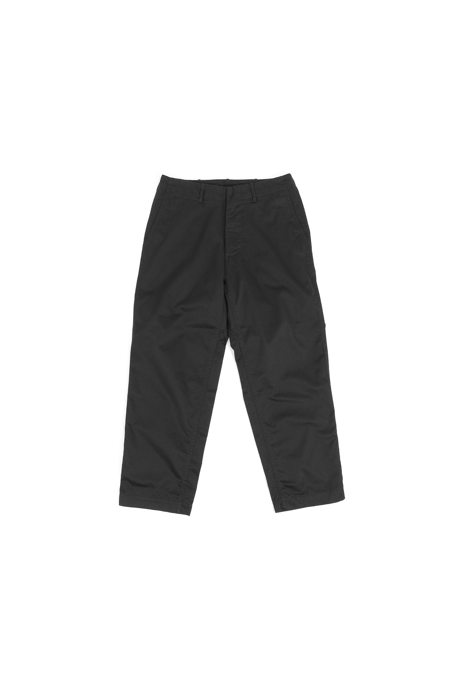 (NANAMICA) Wide Chino Pants - SUCS401E K BLACK