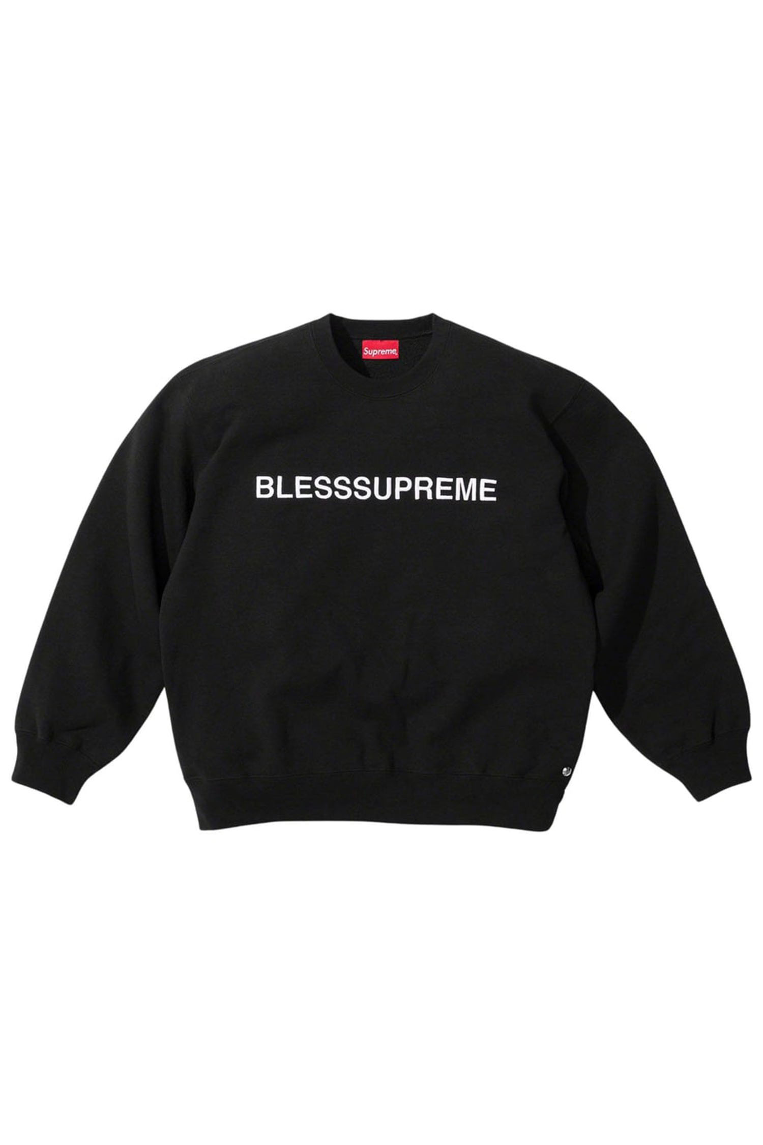 SUPREME) SUPREME/BLESS CREWNECK - GREY_SUPREME