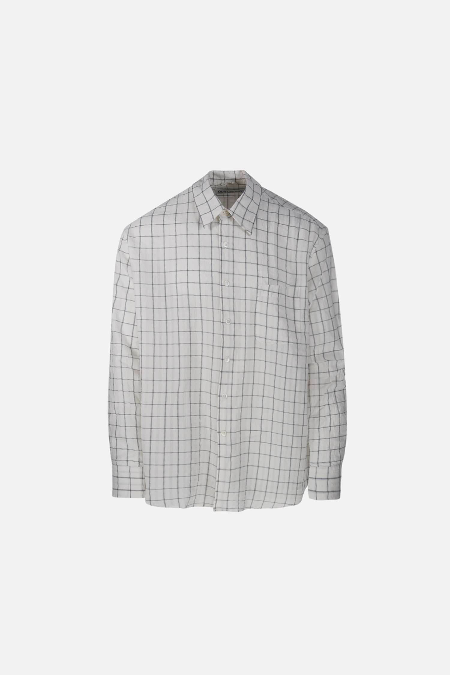 (OUR LEGACY) ABOVE SHIRT - M2242AL Light Mediterranean Check