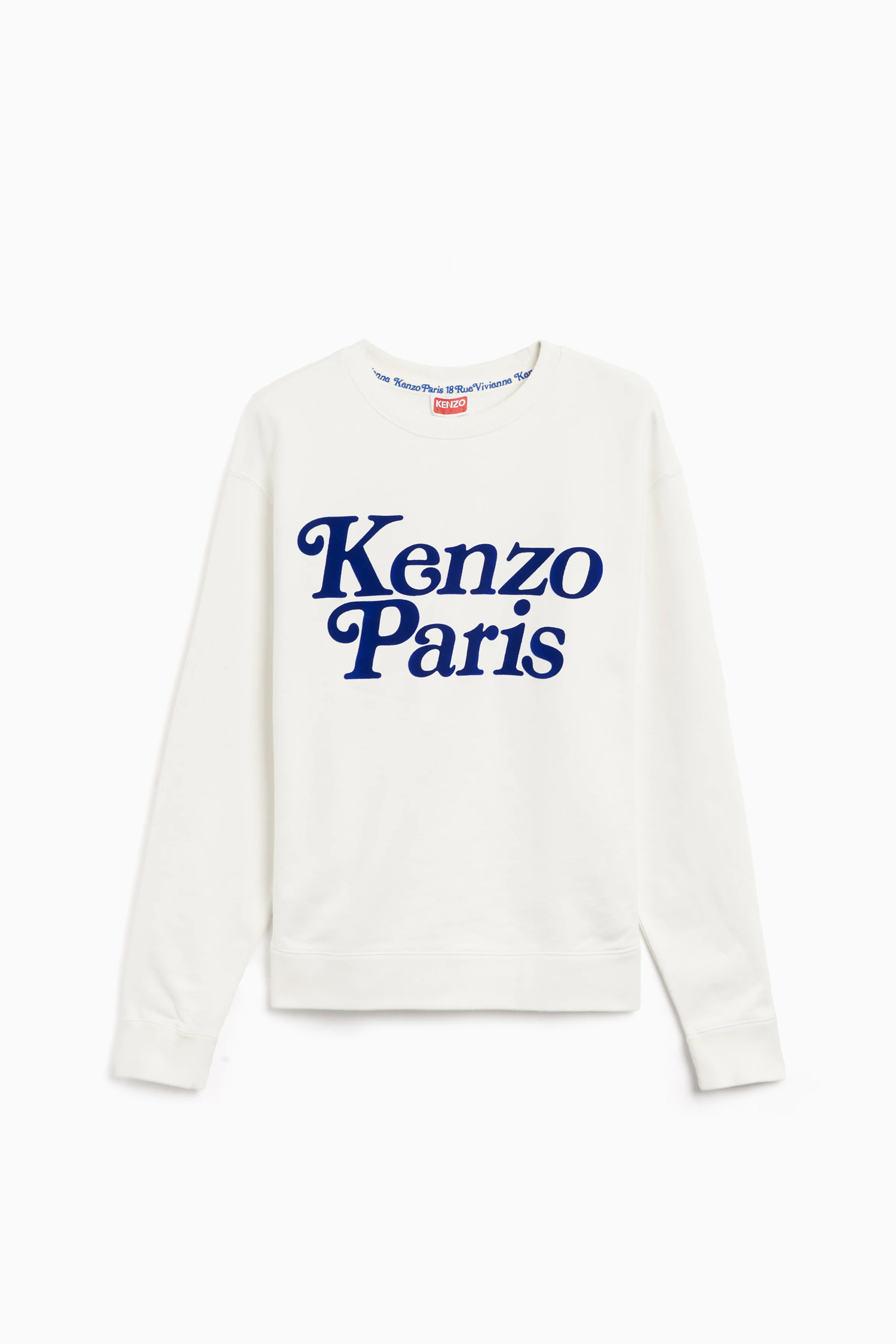 (KENZO) VERDY CLASSIC SWEATSHIRT - FE55SW1464MG 02 OFF WHITE