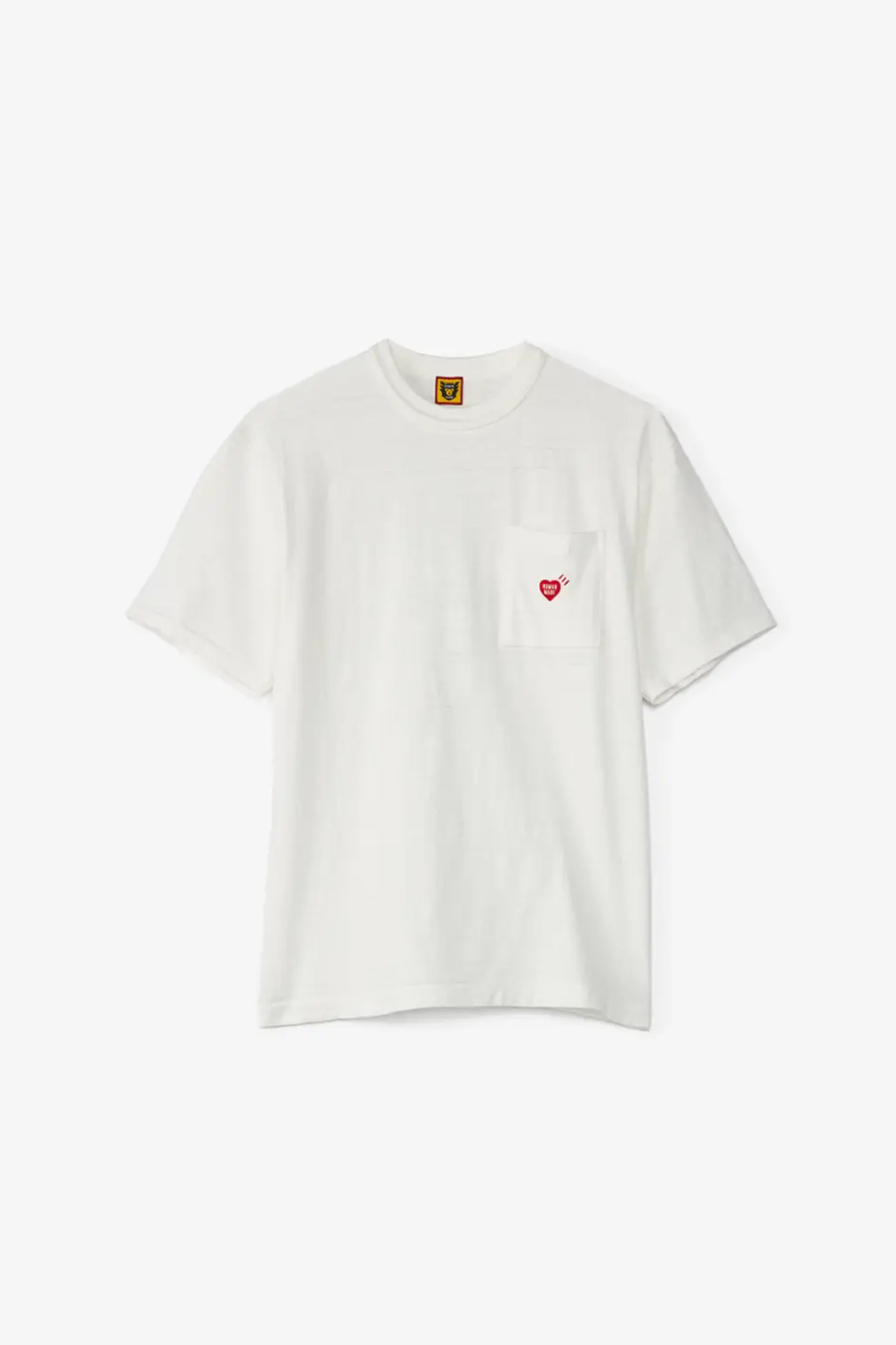 (HUMAN MADE) POCKET T-SHIRT - HM27CS003 WHITE