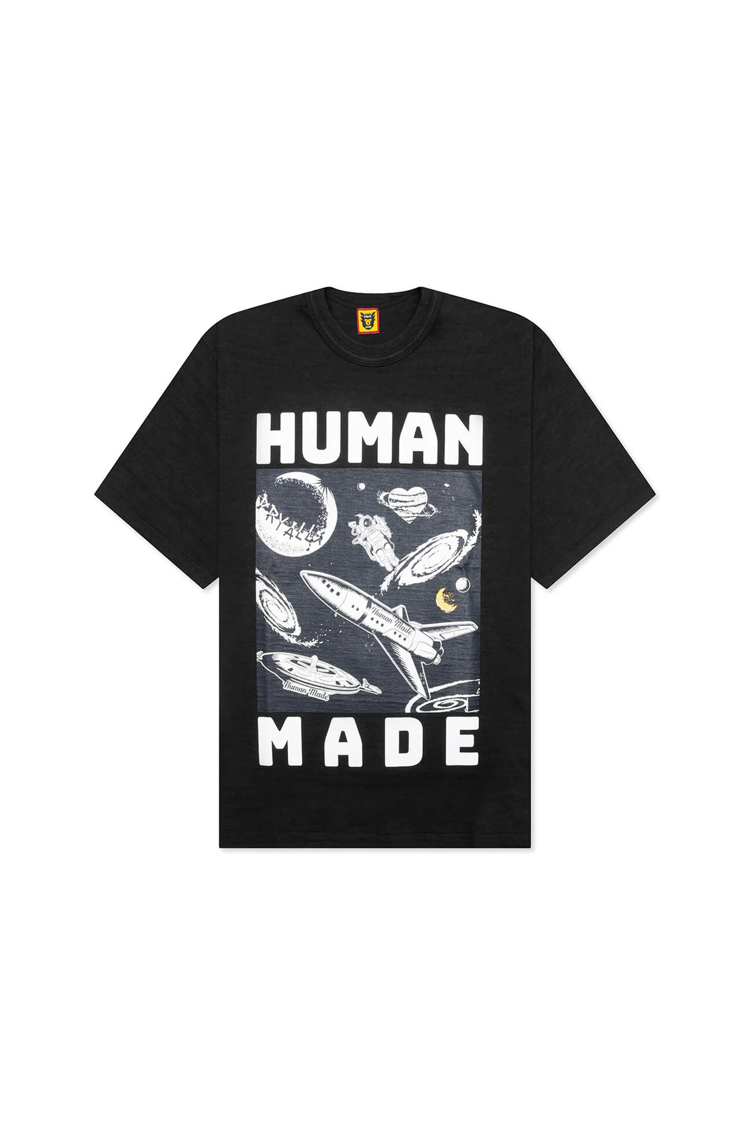 (HUMAN MADE) GRAPHIC T-SHIRT 14 - HM27TE014 BLACK