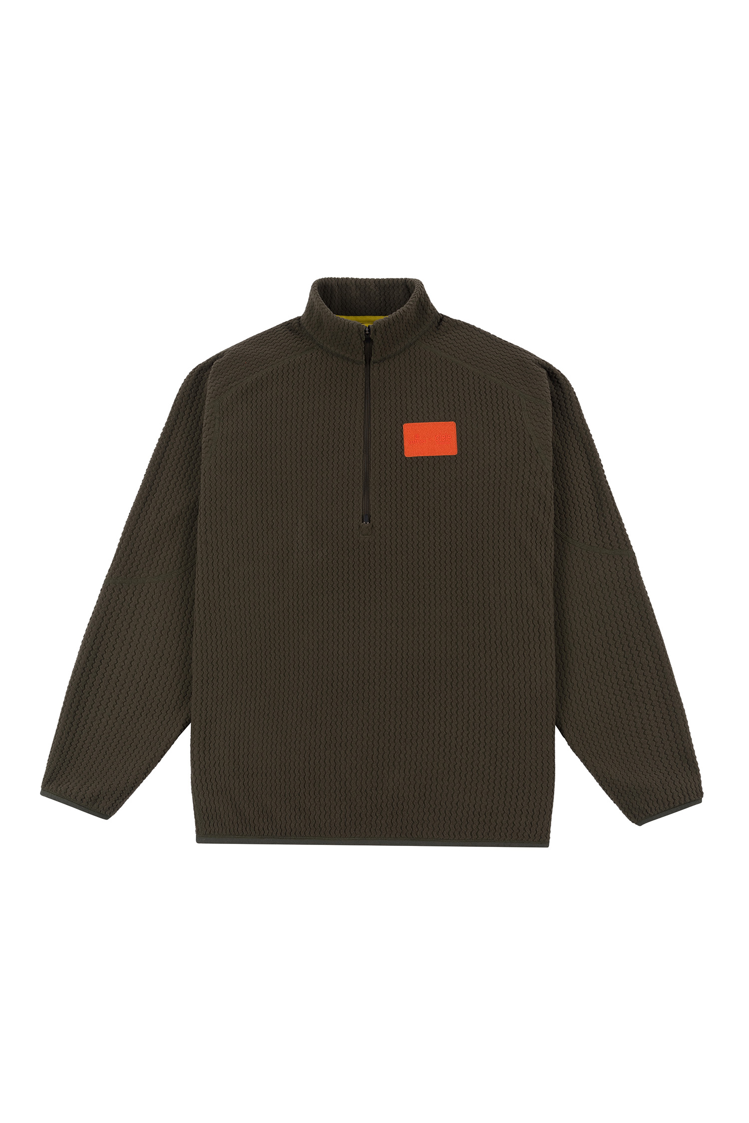 (OSTRYA) PUD Alpinum Half-Zip Fleece - Seaweed