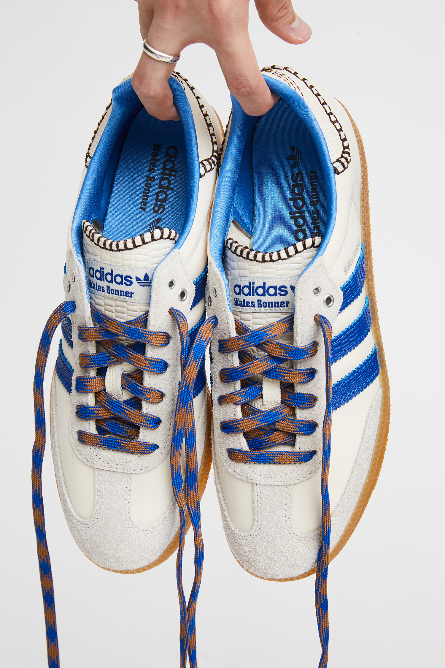 (ADIDAS X WALES BONNER) SAMBA - IH7756 Wonder Clay/Royal Blue/Wonder White