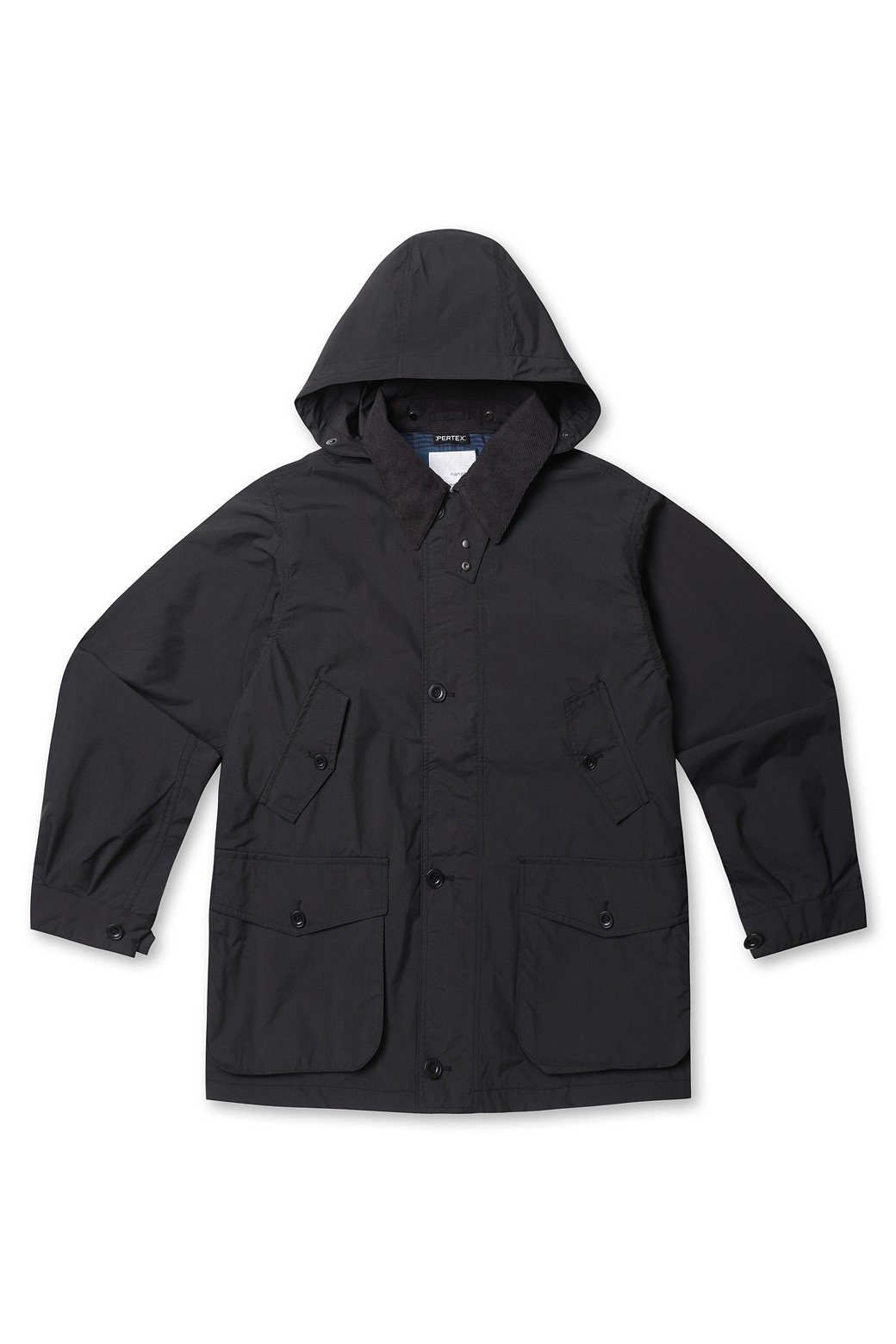 나나미카] 2L PERTEX FIELD JACKET - BLACK