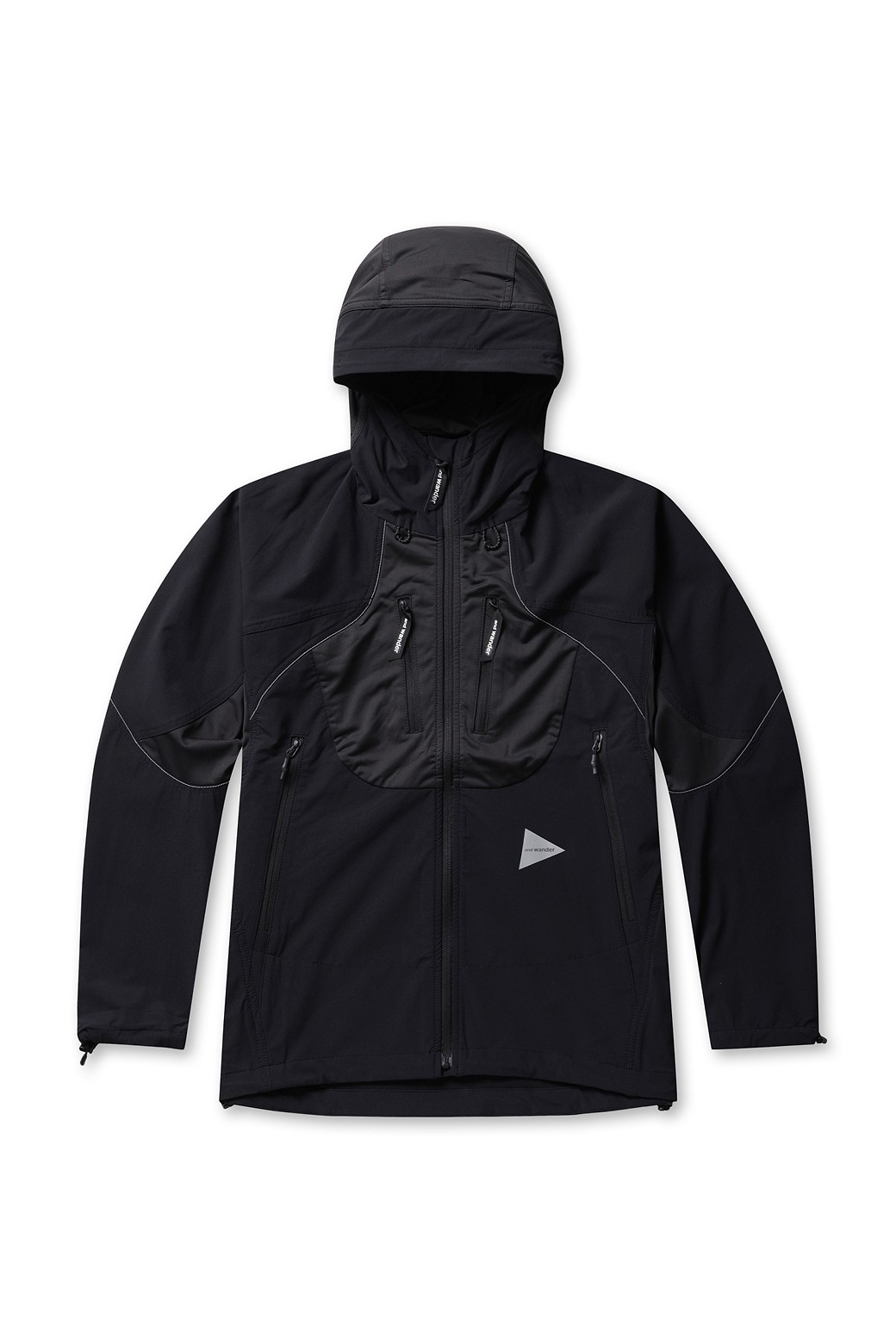 AND WANDER] trek jacket 3 - black