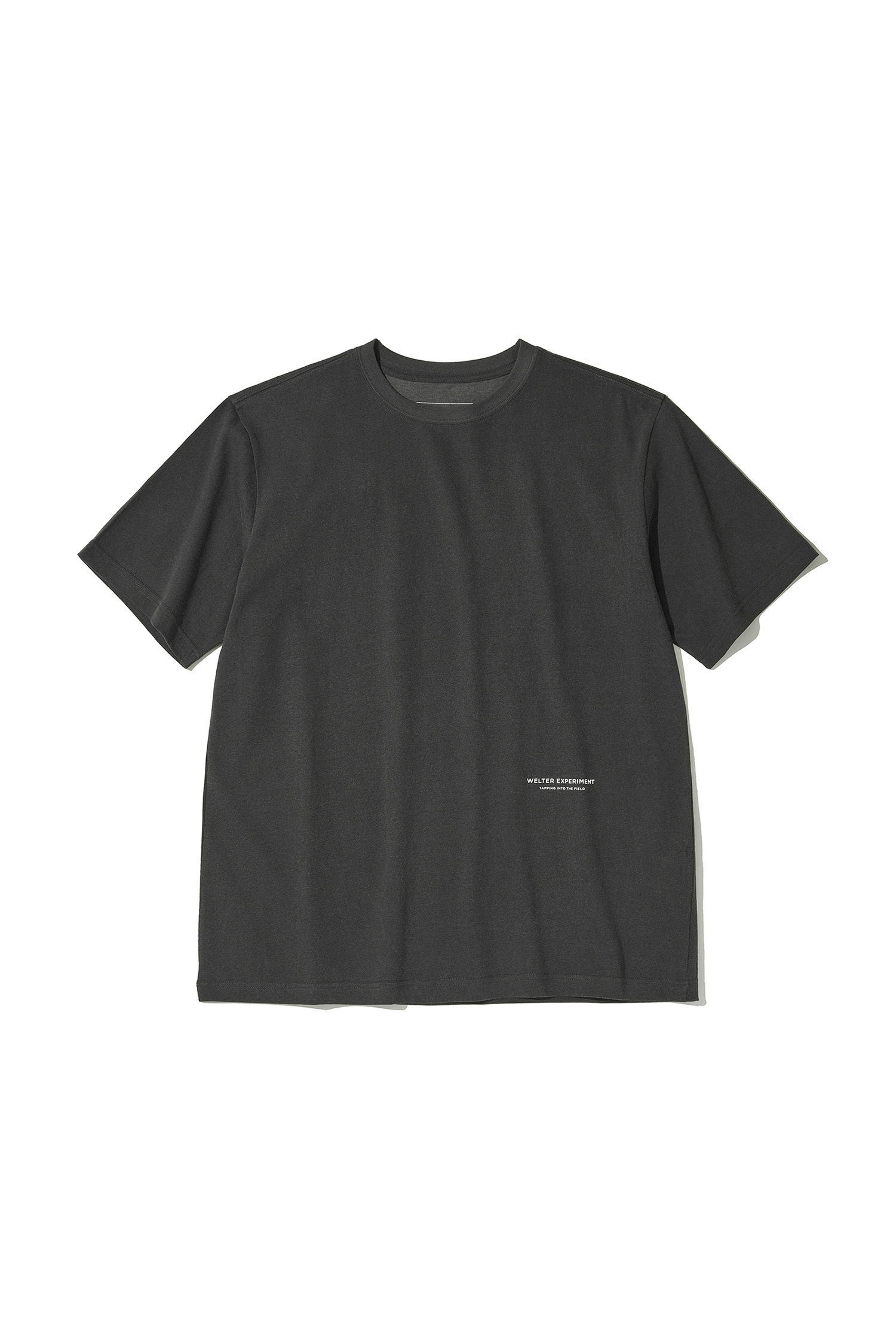 WELTER EXPERIMENT - 반팔티셔츠 - Tree ring T-shirt - CHARCOAL