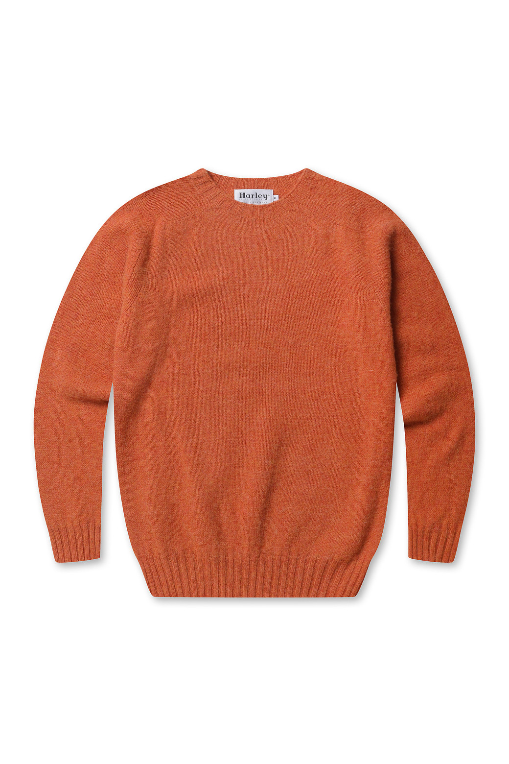 Harley of Scotland - 스웨터 - (HARLEY OF SCOTLAND) SHAGGY DOG CREW NECK SWEATER - M3834-7 JAFFA