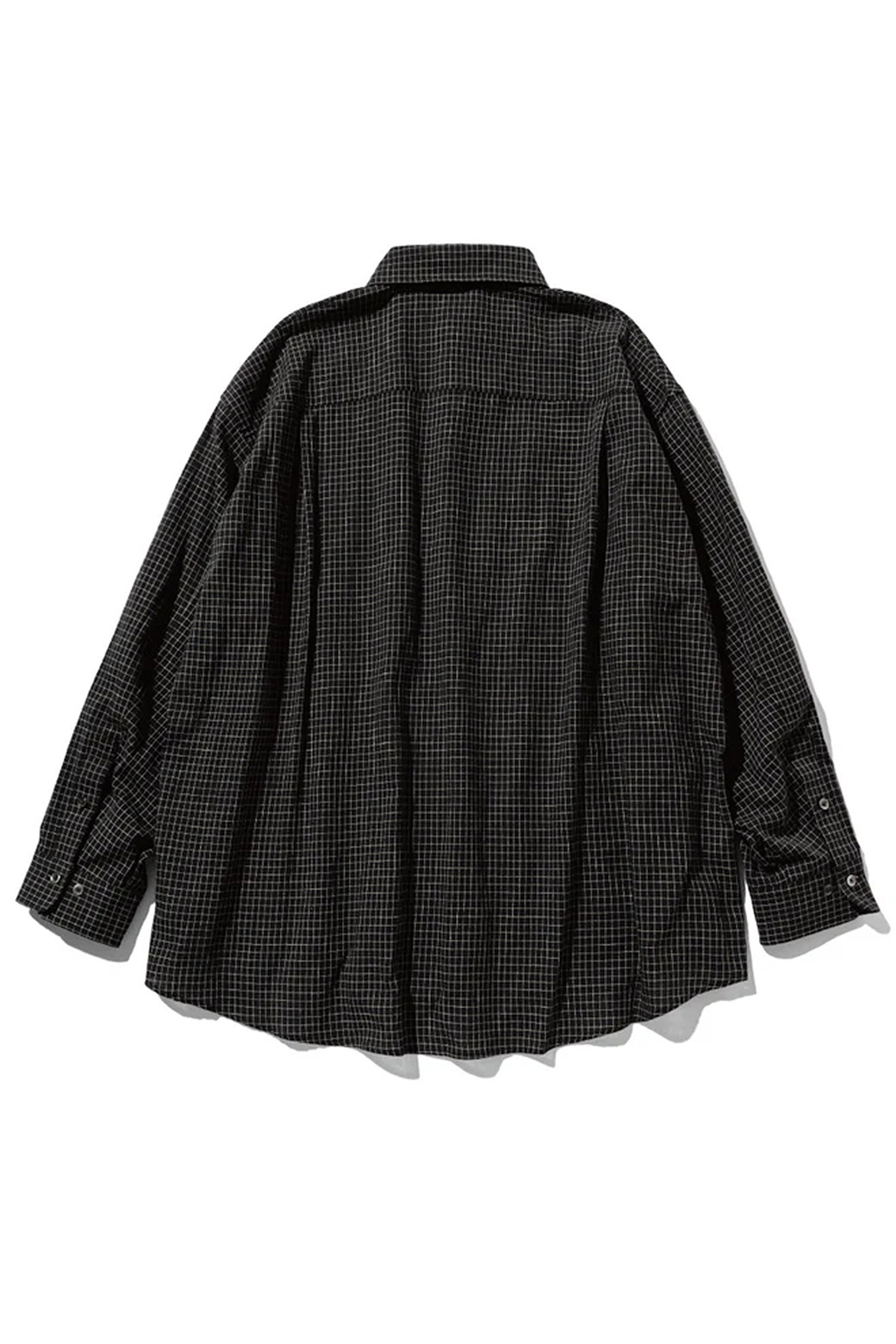 CLESSTE] GRAPH CHECK CLASSIC CITY L/S SHIRT - BLACK