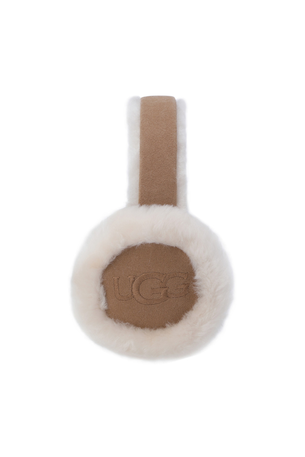 UGG] (UGG) SHEEPSKIN EMBROIDERY EARMUFF - 20955 CHESTNUT