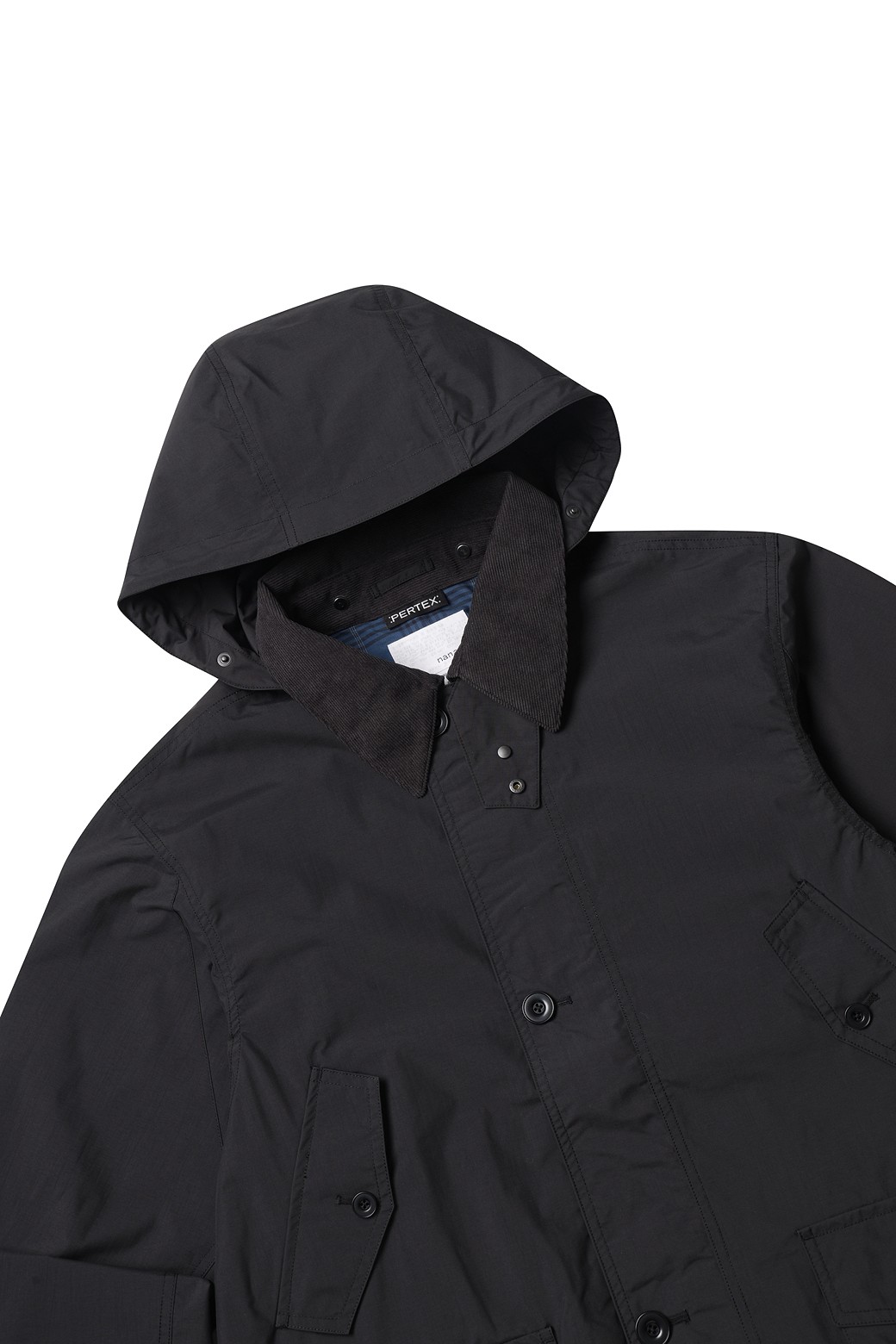 나나미카] 2L PERTEX FIELD JACKET - BLACK