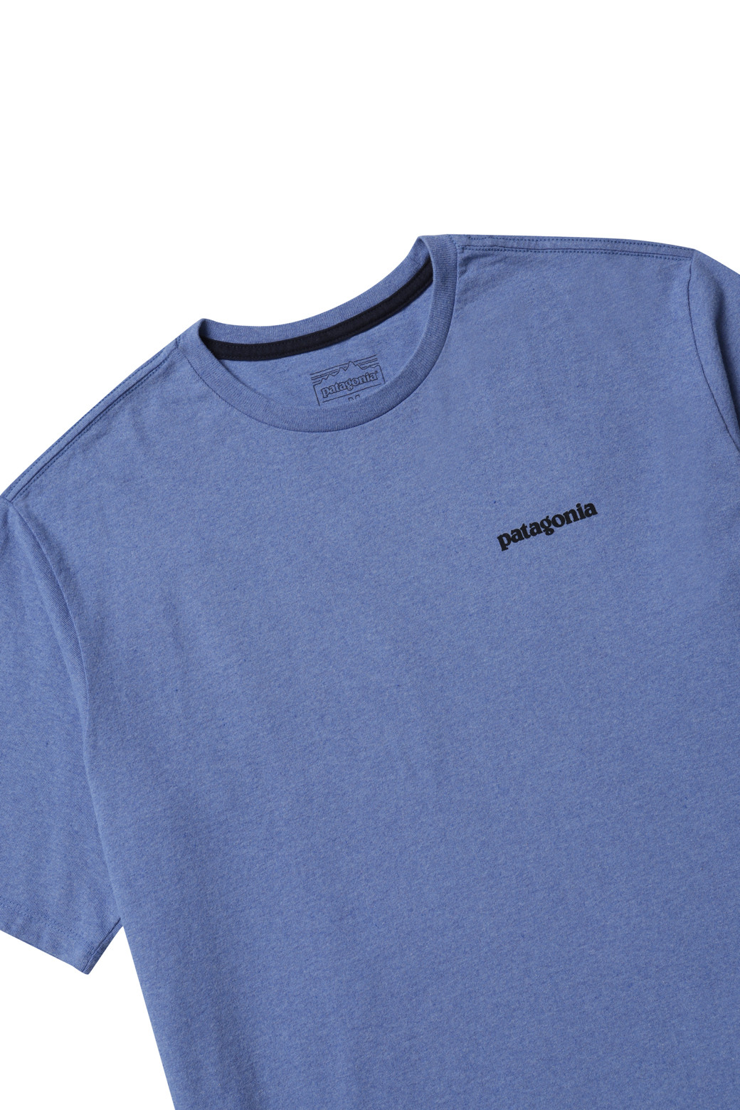 PATAGONIA - 반팔티셔츠 - Mens P-6 Logo Responsibili Tee - Abundant Blue