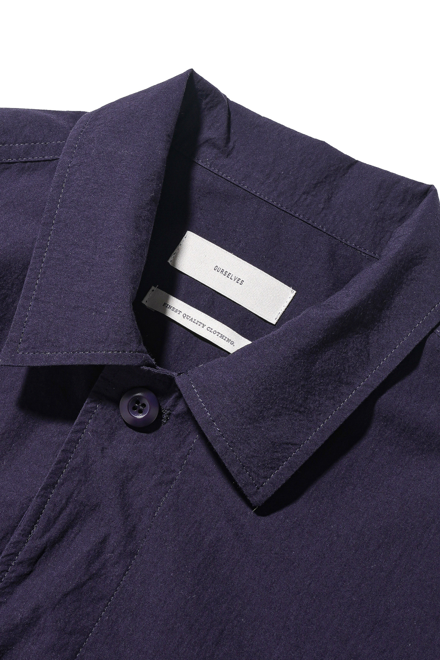 【FEPL】★25SS★韓国人気★WASHED BDU SHIRT JACKET B.D.U Shirts Jacket Purple Navy_OURSELVES - 코오롱몰