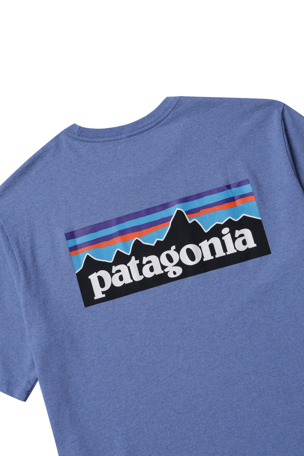 PATAGONIA - 반팔티셔츠 - Mens P-6 Logo Responsibili Tee - Abundant Blue