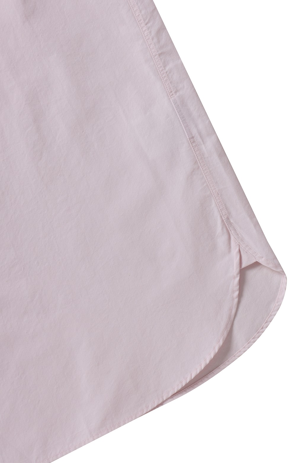 NANAMICA] Regular Collar Wind S/S Shirt - Pink
