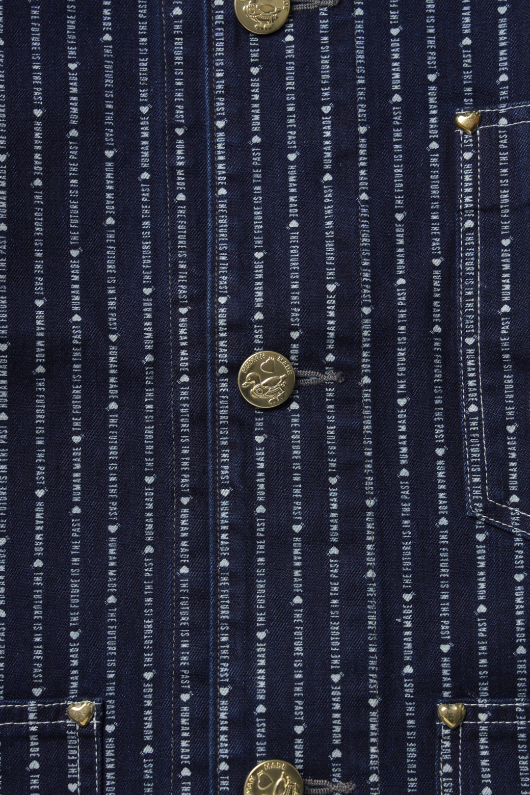 HUMAN MADE] WABASH COVERALL JACKET - INDIGO