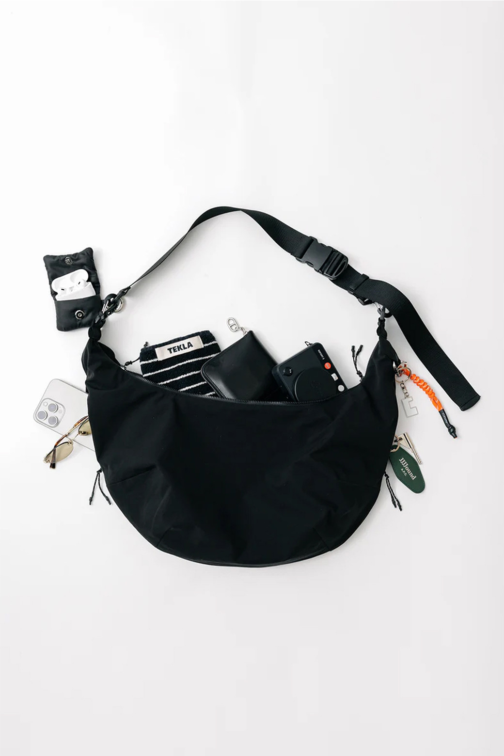 SOFT SHELL 2WAY SYSTEM SHOULDER BAG - BLACK_CLESSTE - 코오롱몰