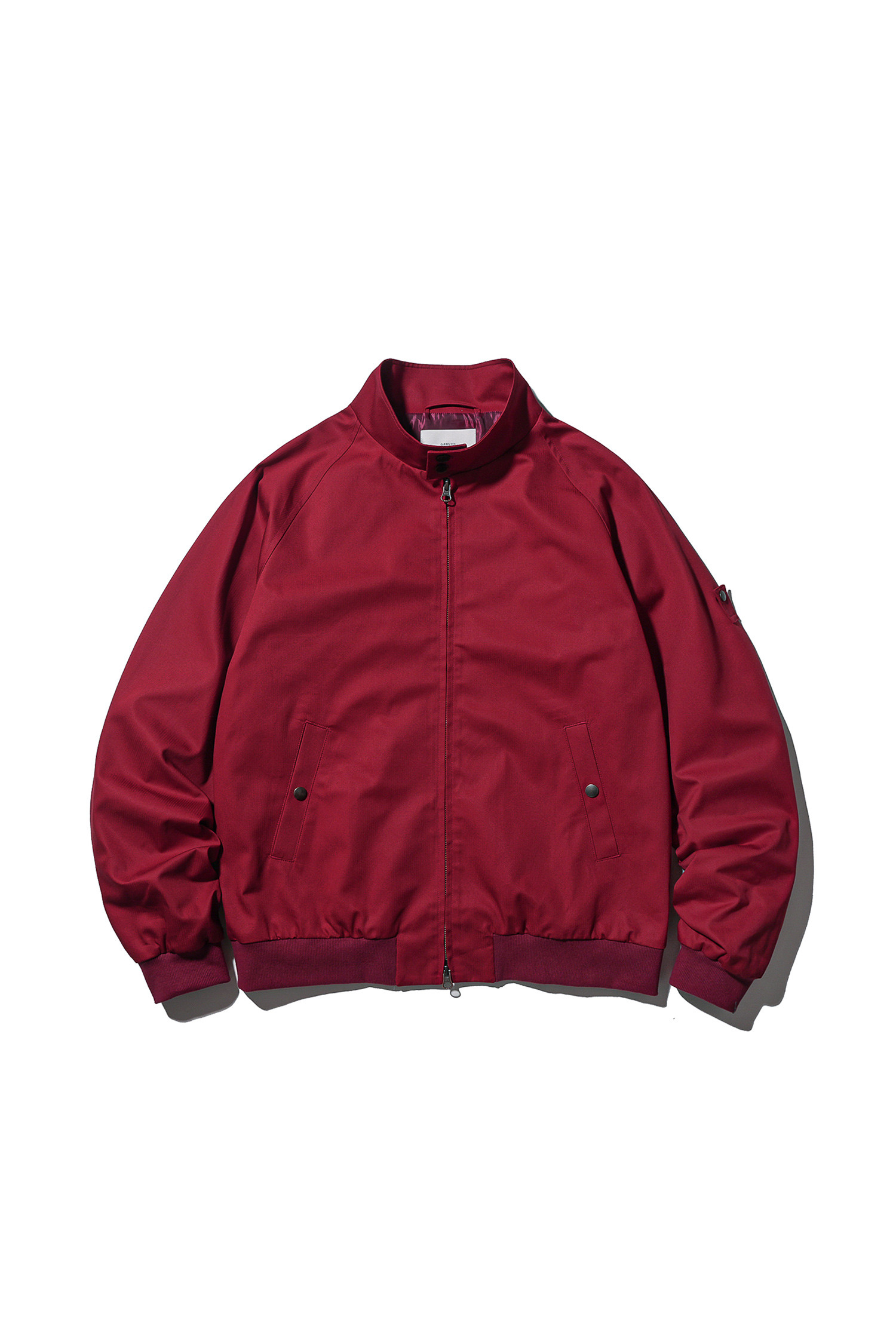 OURSELVES - 블루종/점퍼 - (OURSELVES) Micro Herrington Jacket - Red