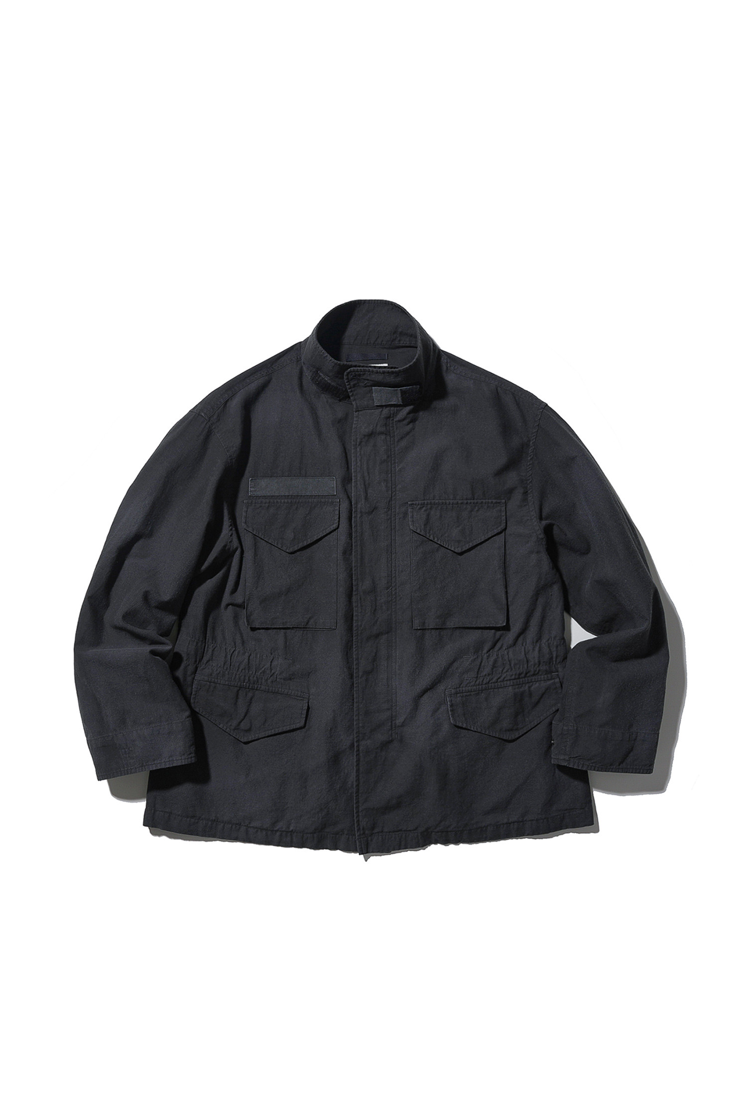 OURSELVES - 사파리/필드자켓 - (OURSELVES) Powder Washed M-65 Field Jacket - Charcoal